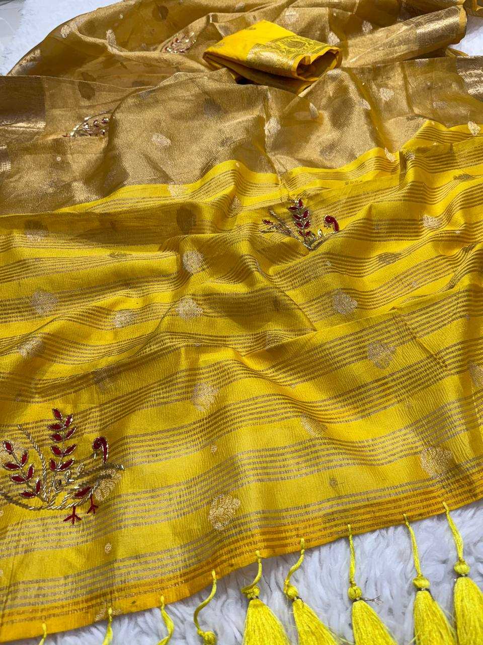 Ynf Banarasi Soft Silk RIN189 1160 Sarees Wholesale Designer Sarees Fancy Sarees Tissue Silk Saree Hand Work Sarees Manufacturer