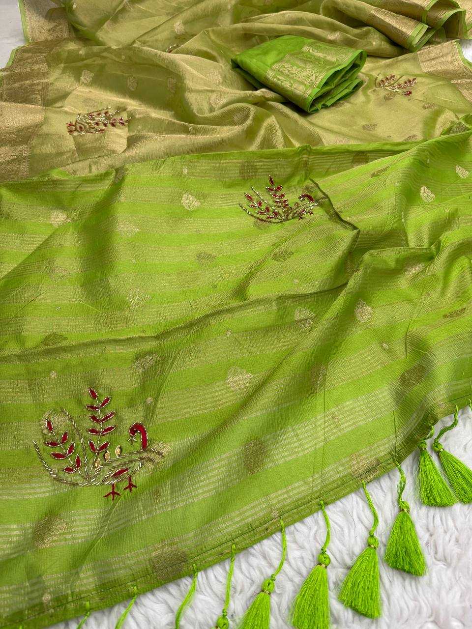 Ynf Banarasi Soft Silk RIN189 1160 Sarees Wholesale Designer Sarees Fancy Sarees Tissue Silk Saree Hand Work Sarees Manufacturer