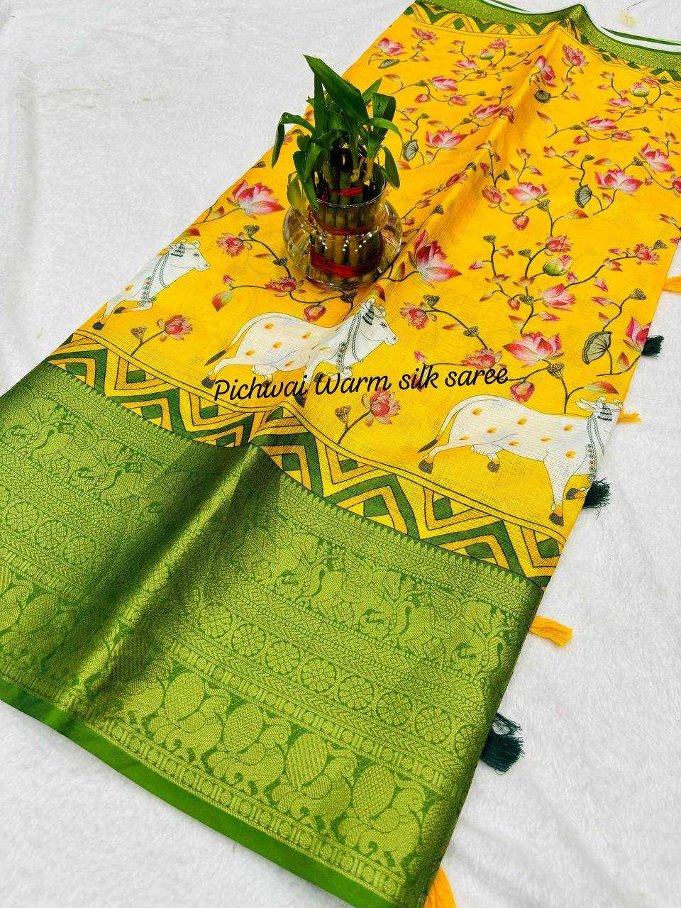 Ynf Banarasi Warm silk RIN124 RIE36 Sarees Wedding Collections Festive Collections Wholesale Party Wear Sarees Kalamkari Sarees Silk Sarees Manufacturer