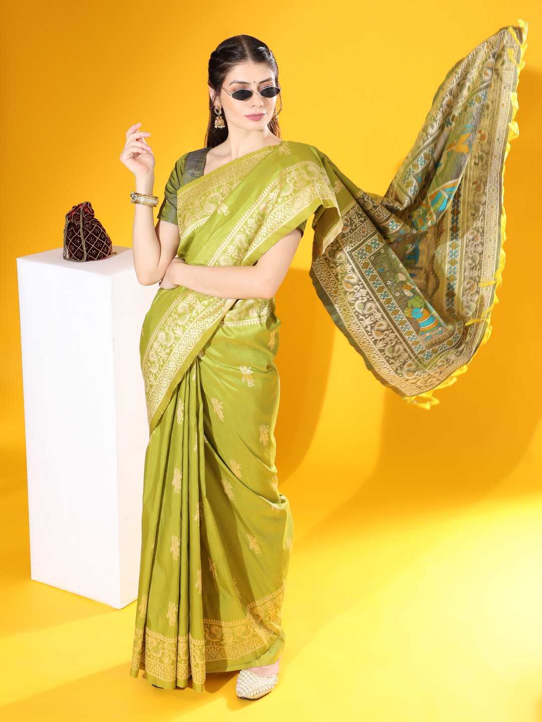 Ynf Banglori Silk KESH165 HANDLOOM BARRAT 3 Silk Sarees Wholesale Soft Silk Sarees Handloom Sarees Silk Sarees For Weddings Manufacturer