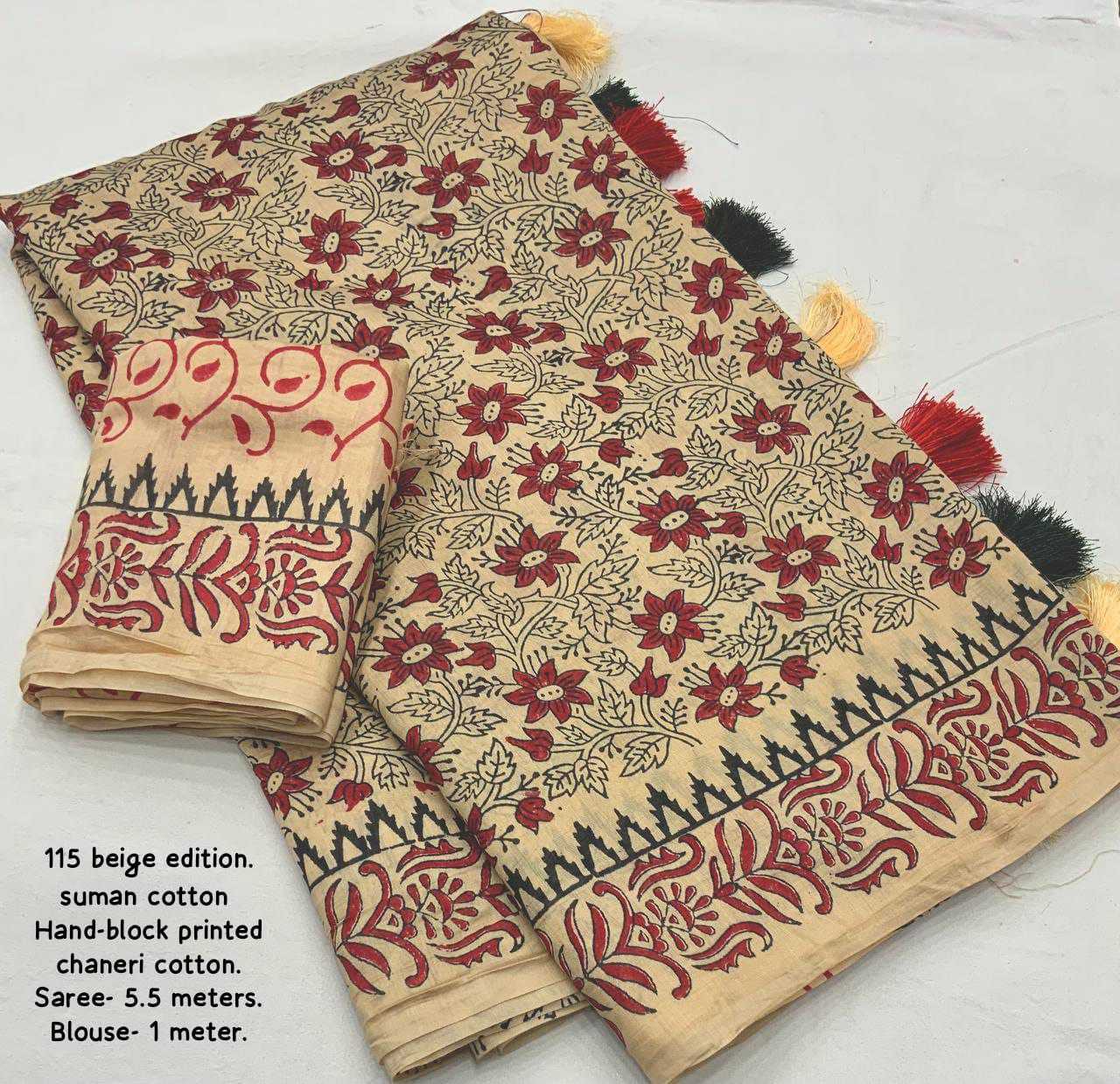 Ynf Chanderi Cotton KESH433 115 Sarees Wholesale Designer Sarees Printed Sarees Cotton Sarees Manufacturer