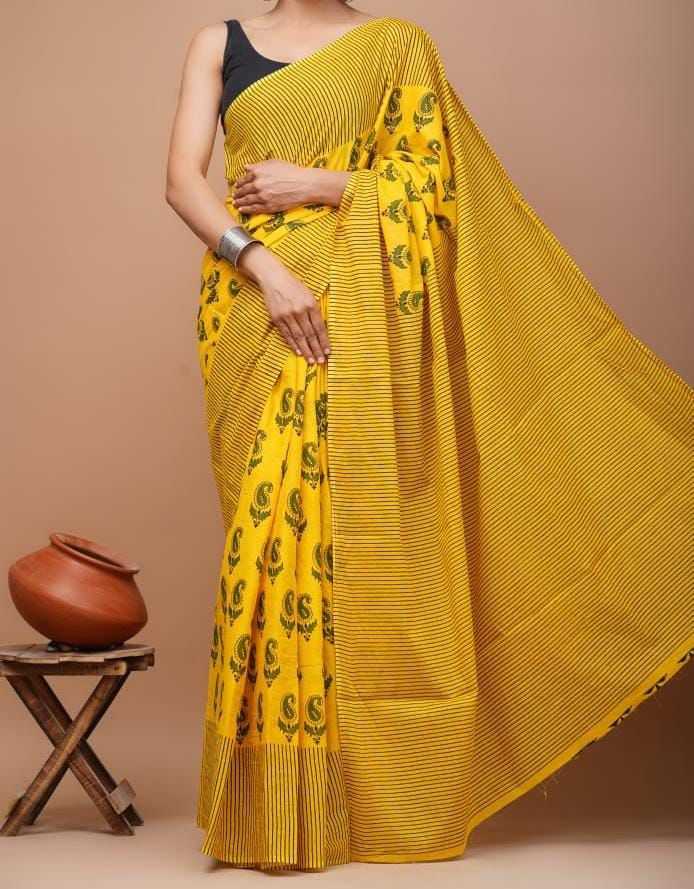 Ynf Chanderi Silk KESH430 PUSHPA-2 Sarees Wholesale Printed Sarees Chanderi Sarees Traditional Sarees Manufacturer