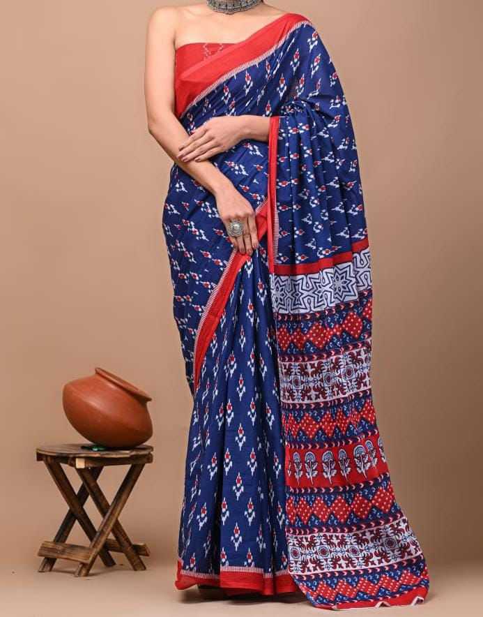 Ynf Chanderi Silk KESH430 PUSHPA-2 Sarees Wholesale Printed Sarees Chanderi Sarees Traditional Sarees Manufacturer