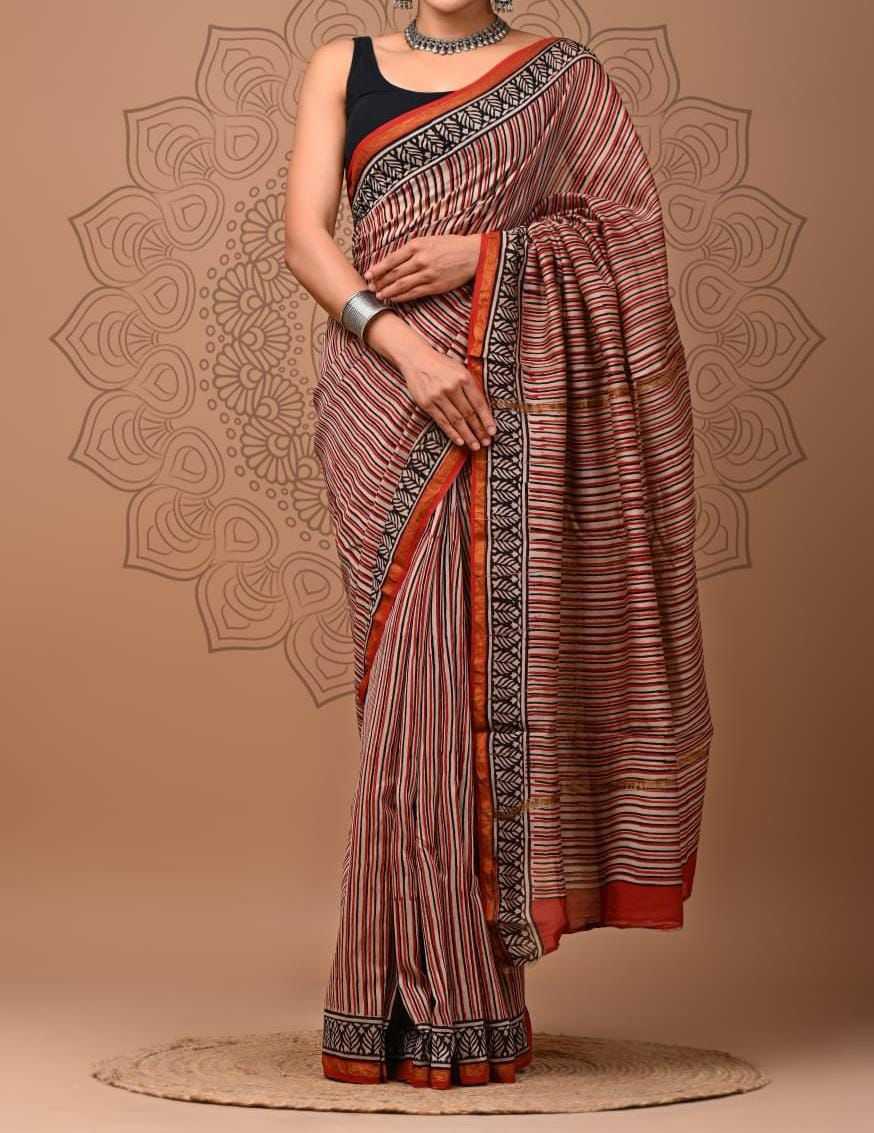 Ynf Chanderi Silk KESH430 SARIKA Sarees Wholesale Printed Sarees Chanderi Sarees Traditional Sarees Manufacturer