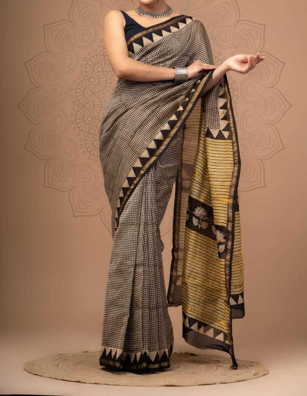 Ynf Chanderi Silk KESH430 SARIKA Sarees Wholesale Printed Sarees Chanderi Sarees Traditional Sarees Manufacturer