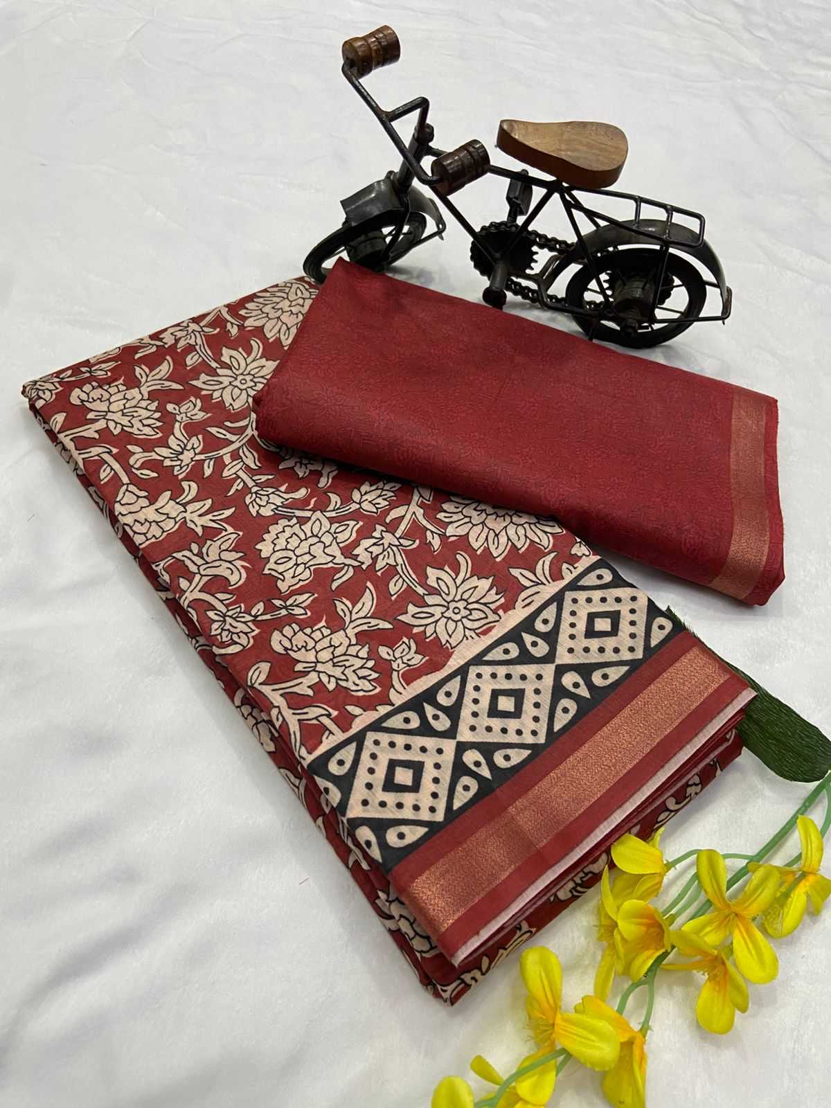 Ynf Chanderi Silk KESH430 SIMRAN- 7 Sarees Wholesale Chanderi Sarees Zari Border Sarees Traditional Sarees Manufacturer