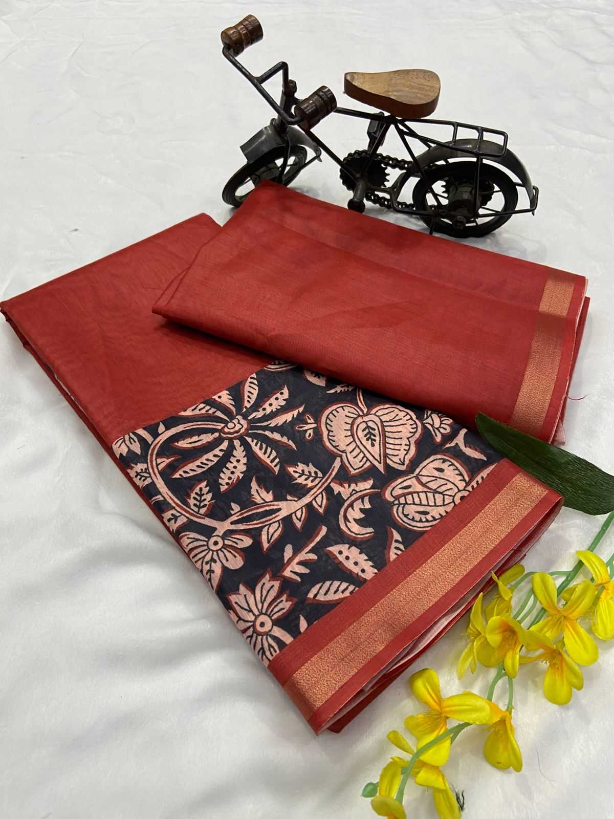 Ynf Chanderi Silk KESH430 SIMRAN- 7 Sarees Wholesale Chanderi Sarees Zari Border Sarees Traditional Sarees Manufacturer