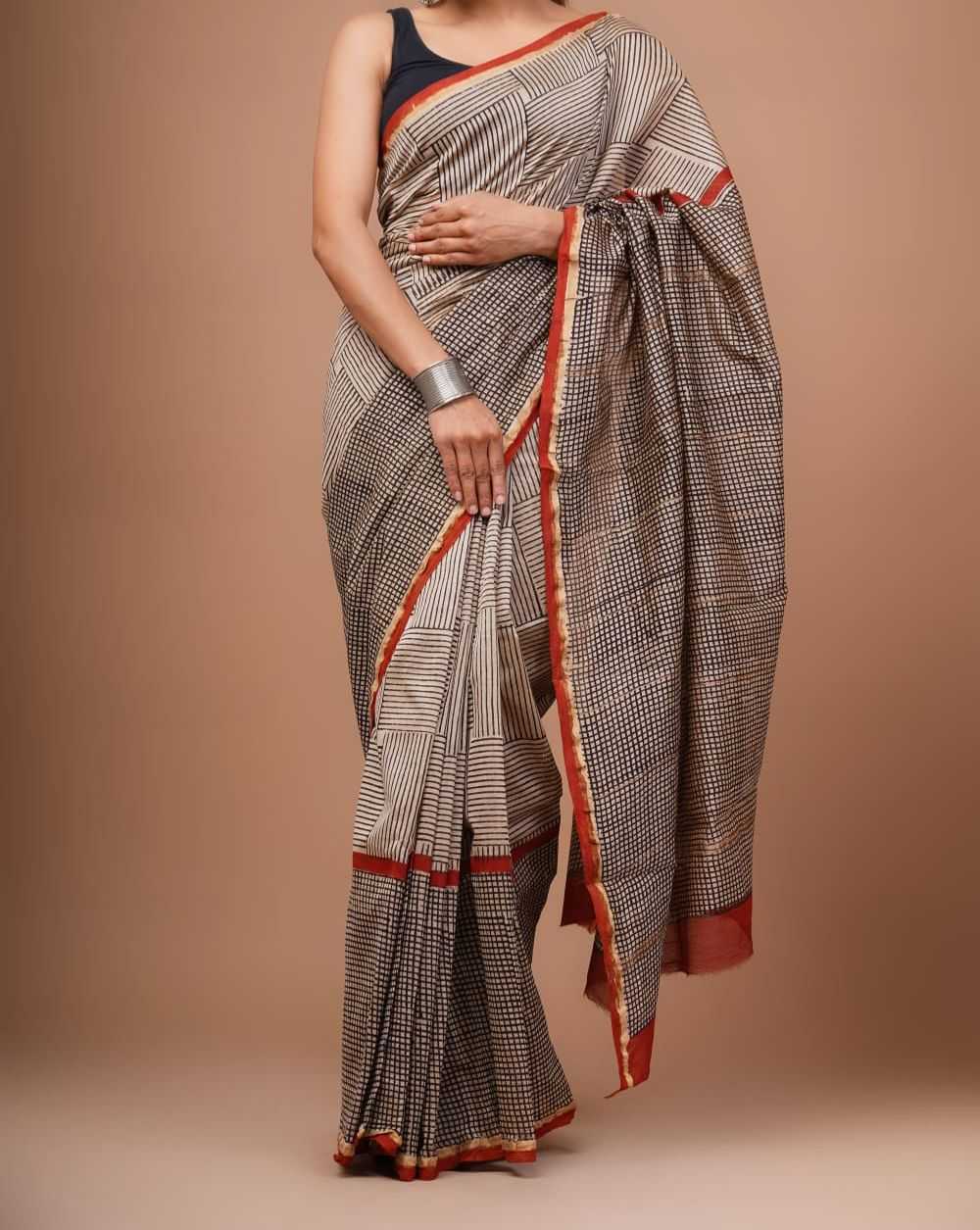 Ynf Chanderi Silk KESH430 SIMRAN- 7 Sarees Wholesale Chanderi Sarees Zari Border Sarees Traditional Sarees Manufacturer