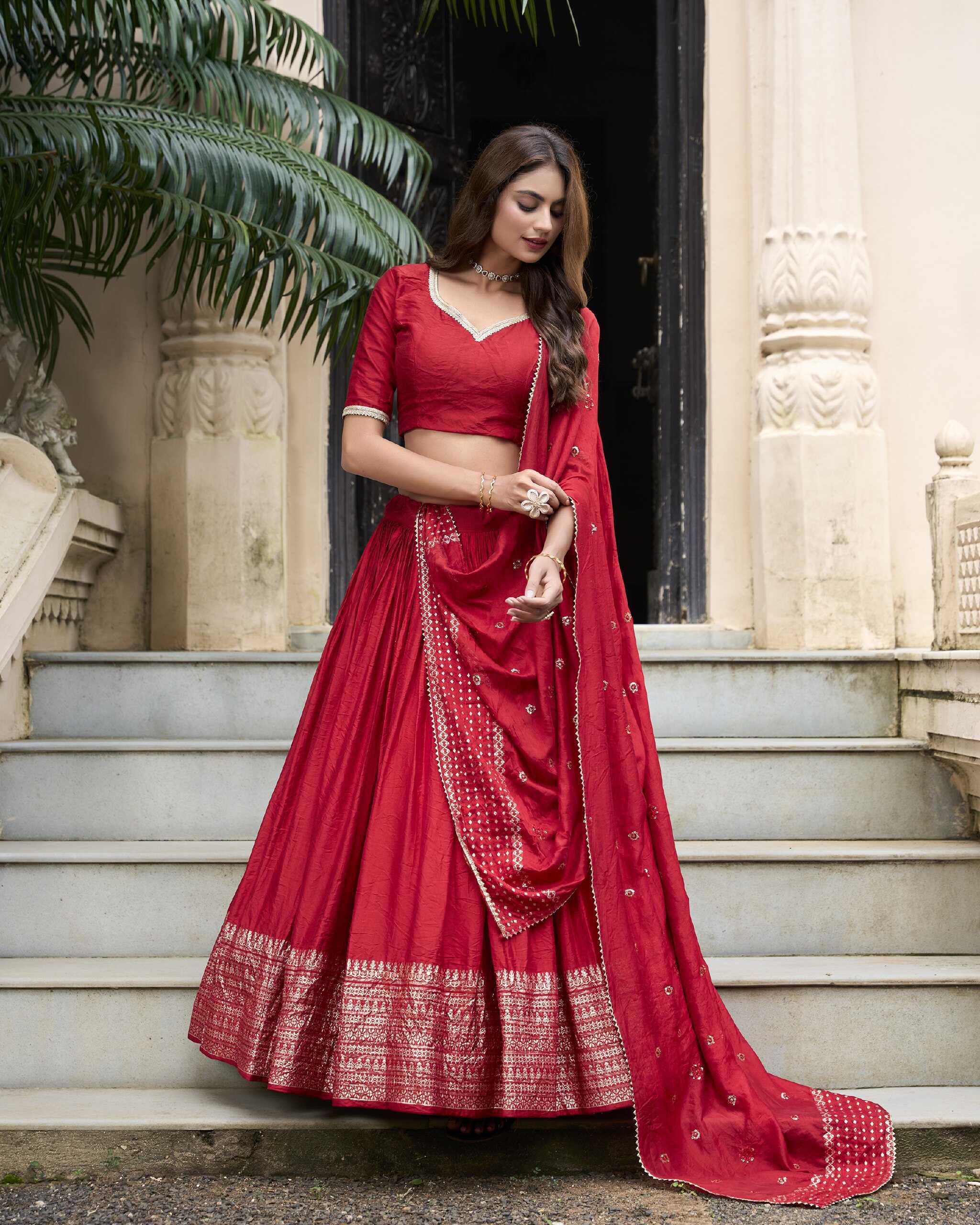 Ynf Chanderi Soft KESH134 PRIYADARSHI Lehengas Wholesale Designer Lehenga Zari Work Lehenga Sequins Lehenga Manufacturer