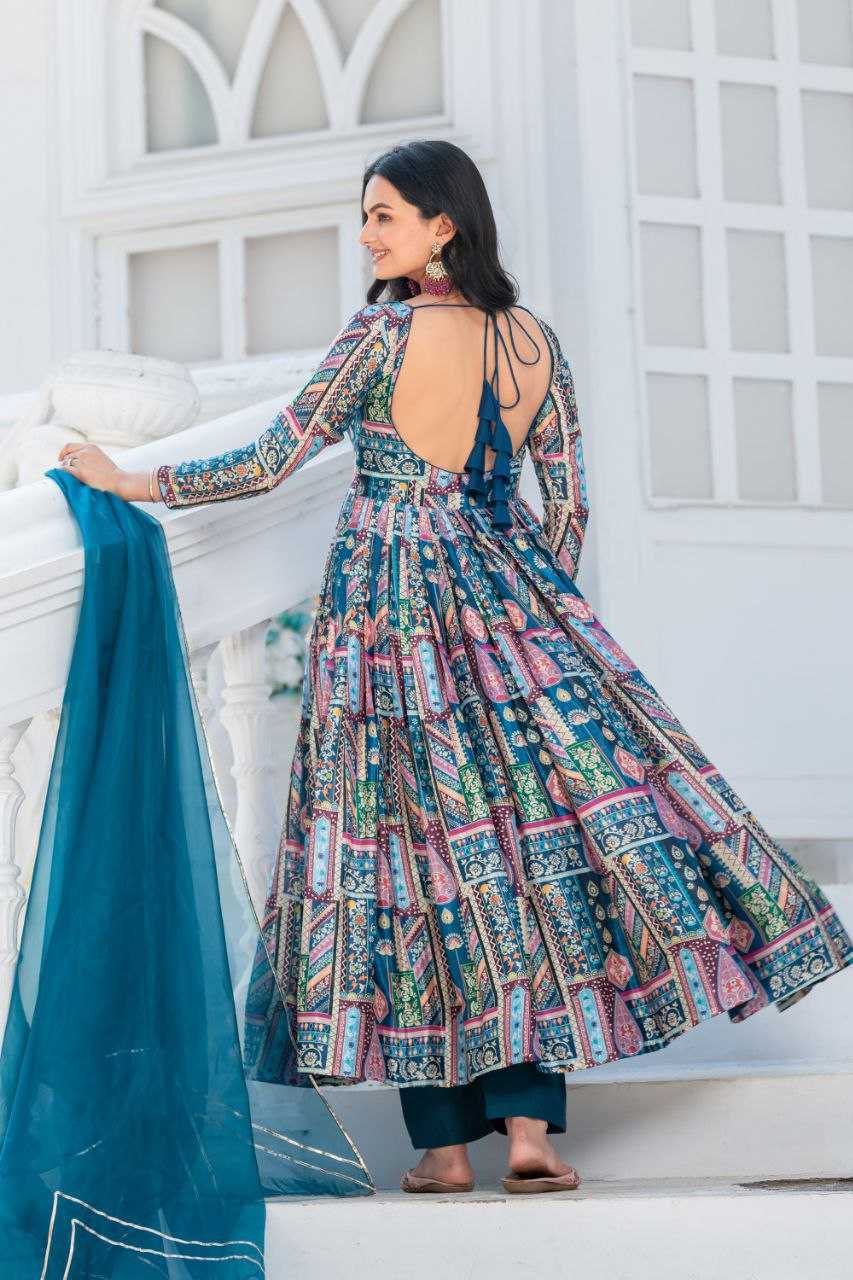 Ynf Chinon KESH459 1262 Suits & Dresses Wedding Collections Festive Collections Wholesale Ladies Suits Printed Suits Party wear suits Manufacturer