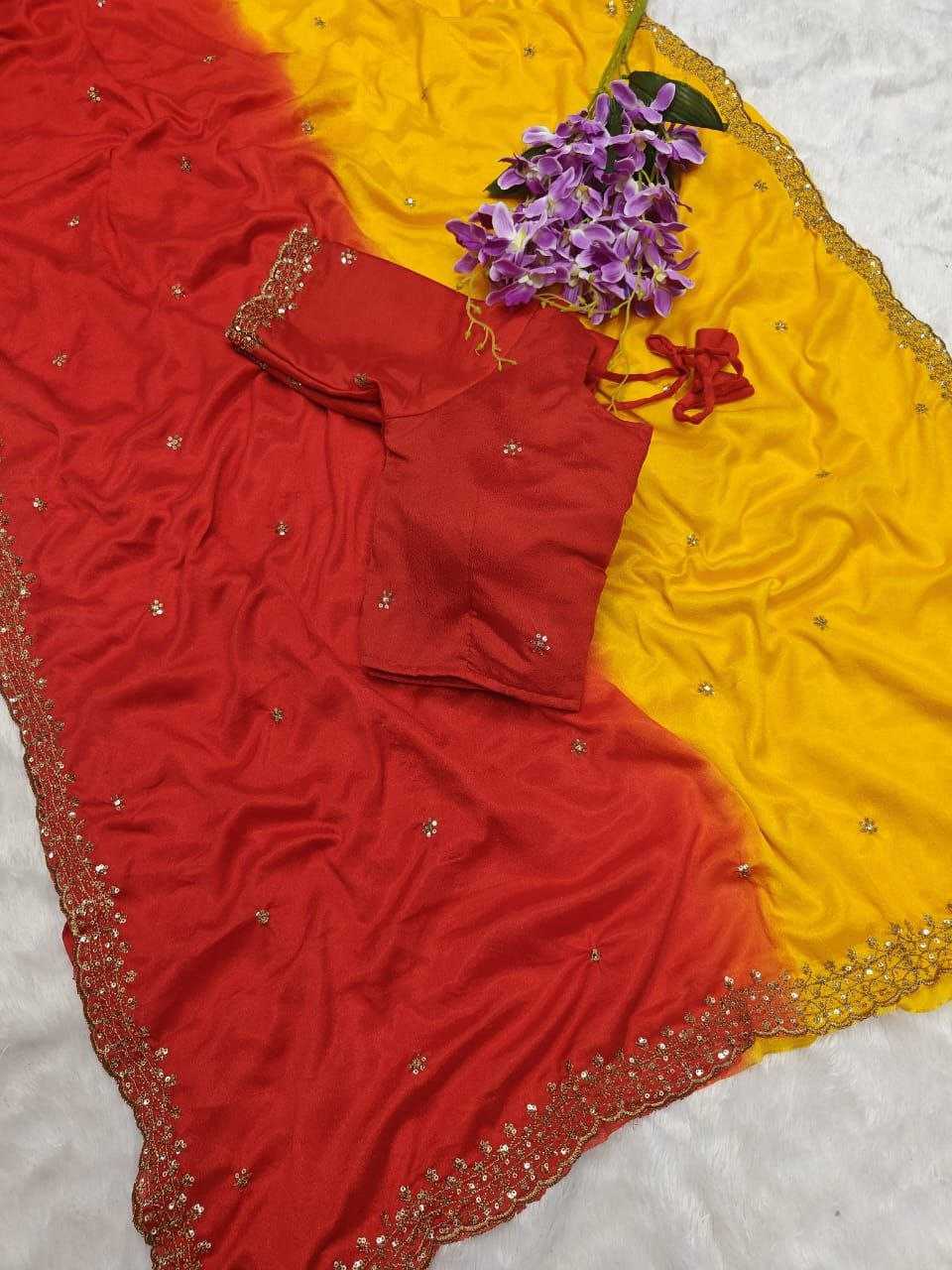 Ynf Chinon Silk KESH189 Sunaina Silk Sarees Wedding Collections Festive Collections Wholesale Soft Silk Sarees Designer Silk Sarees Zari Border Silk Sarees Manufacturer