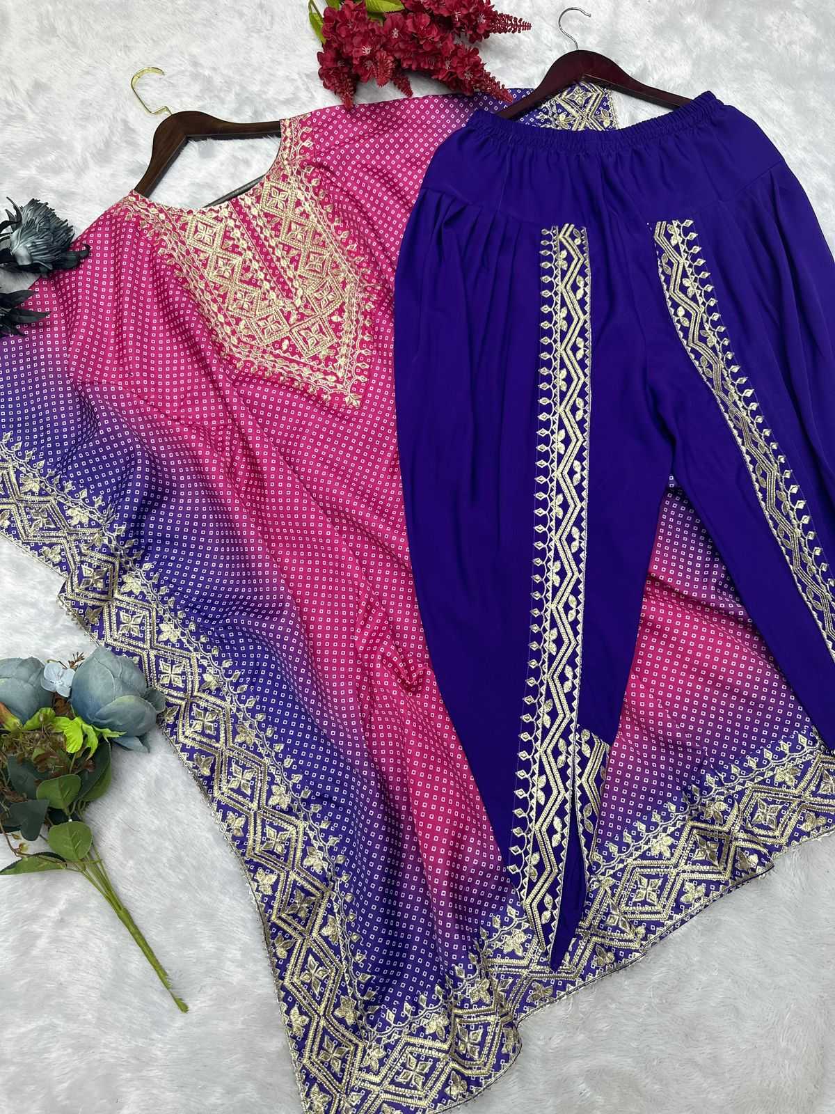 Ynf Chinon Silk KESH438 MF-721 Suits & Dresses Wholesale Embroidery Suits Silk Dresses Kaftan Dresses Manufacturer