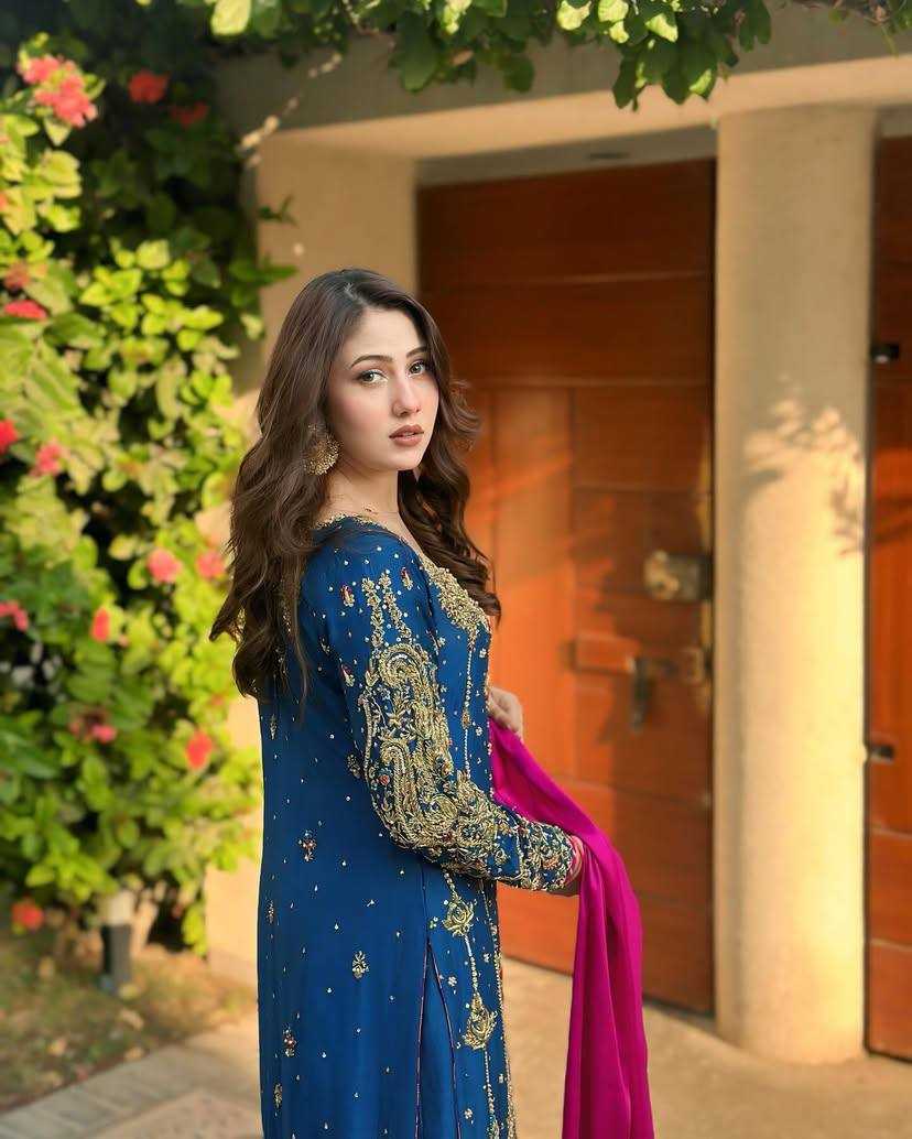 Ynf Chinon Silk RIN138 1344 Suits & Dresses Wedding Collections Festive Collections Wholesale Zari Work Suit Designer dresses Embroidered Dresses Manufacturer