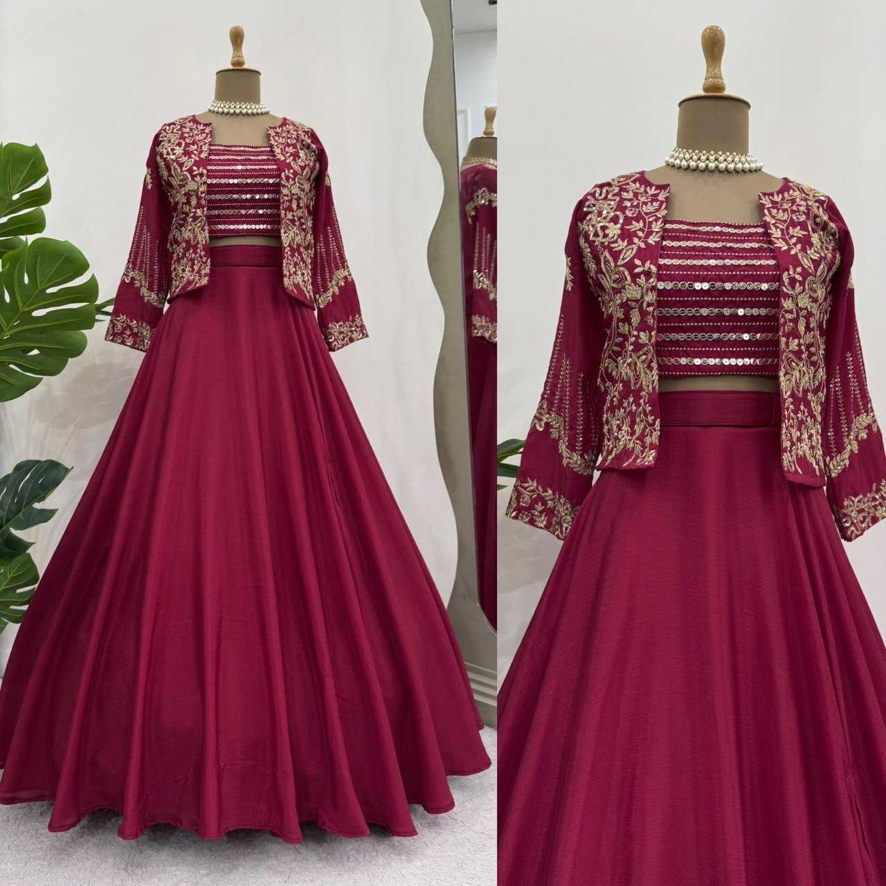 Ynf Chinon Silk RIN169 6481 Lehengas Bollywood Collections Festive Collections Wholesale Fancy Lehenga Celebrity Lehenga Designer Lehenga Choli Manufacturer