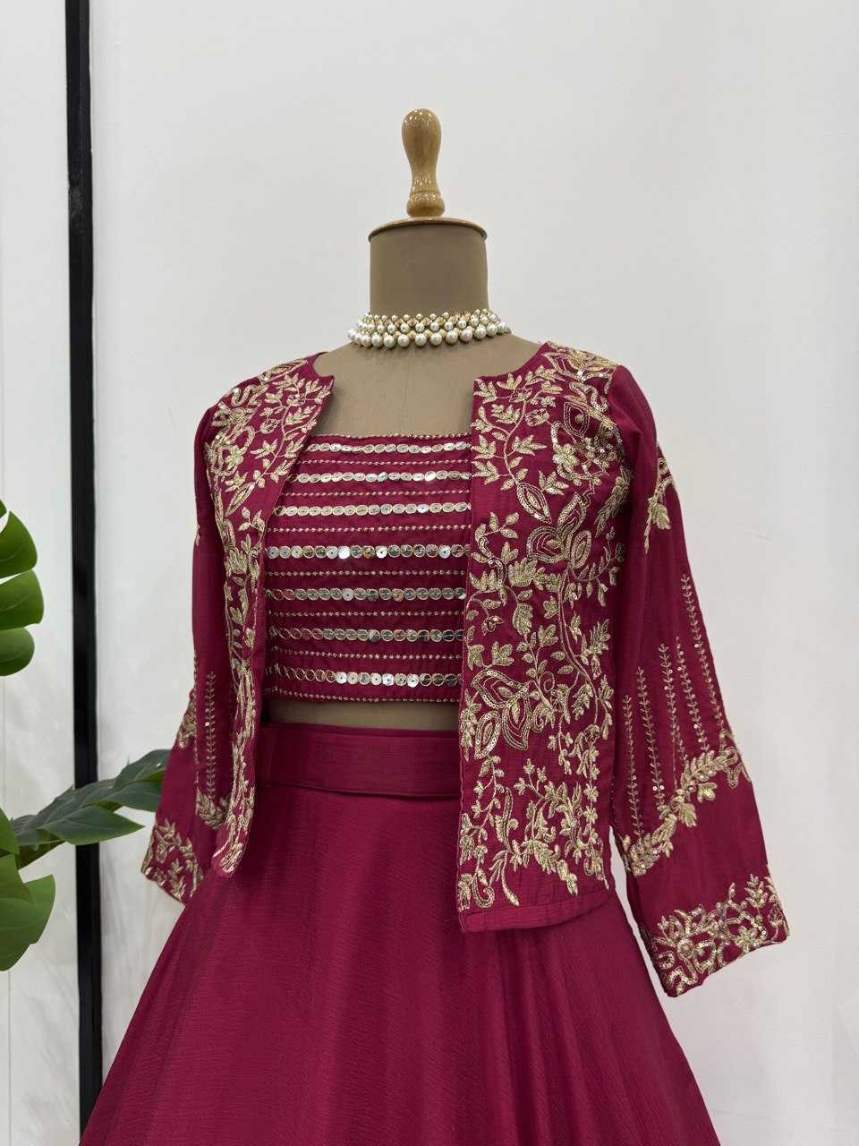 Ynf Chinon Silk RIN169 6481 Lehengas Bollywood Collections Festive Collections Wholesale Fancy Lehenga Celebrity Lehenga Designer Lehenga Choli Manufacturer