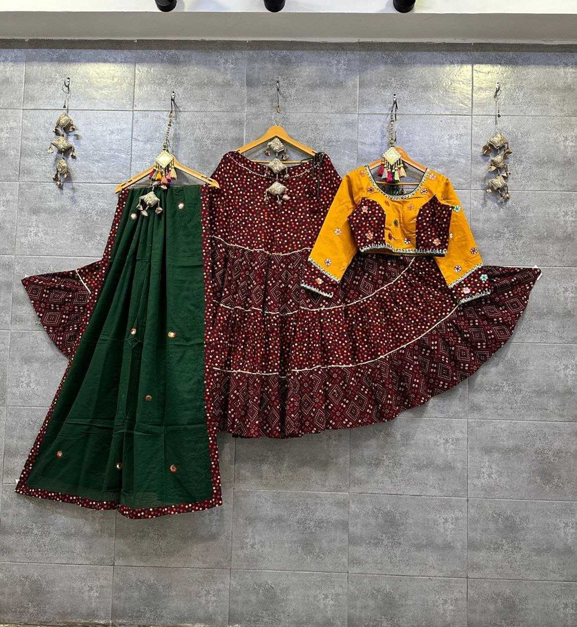 Ynf Cotton KESH179 AHB29 Lehengas Wholesale Fancy Lehenga Printed Lehenga Chaniya Choli Manufacturer