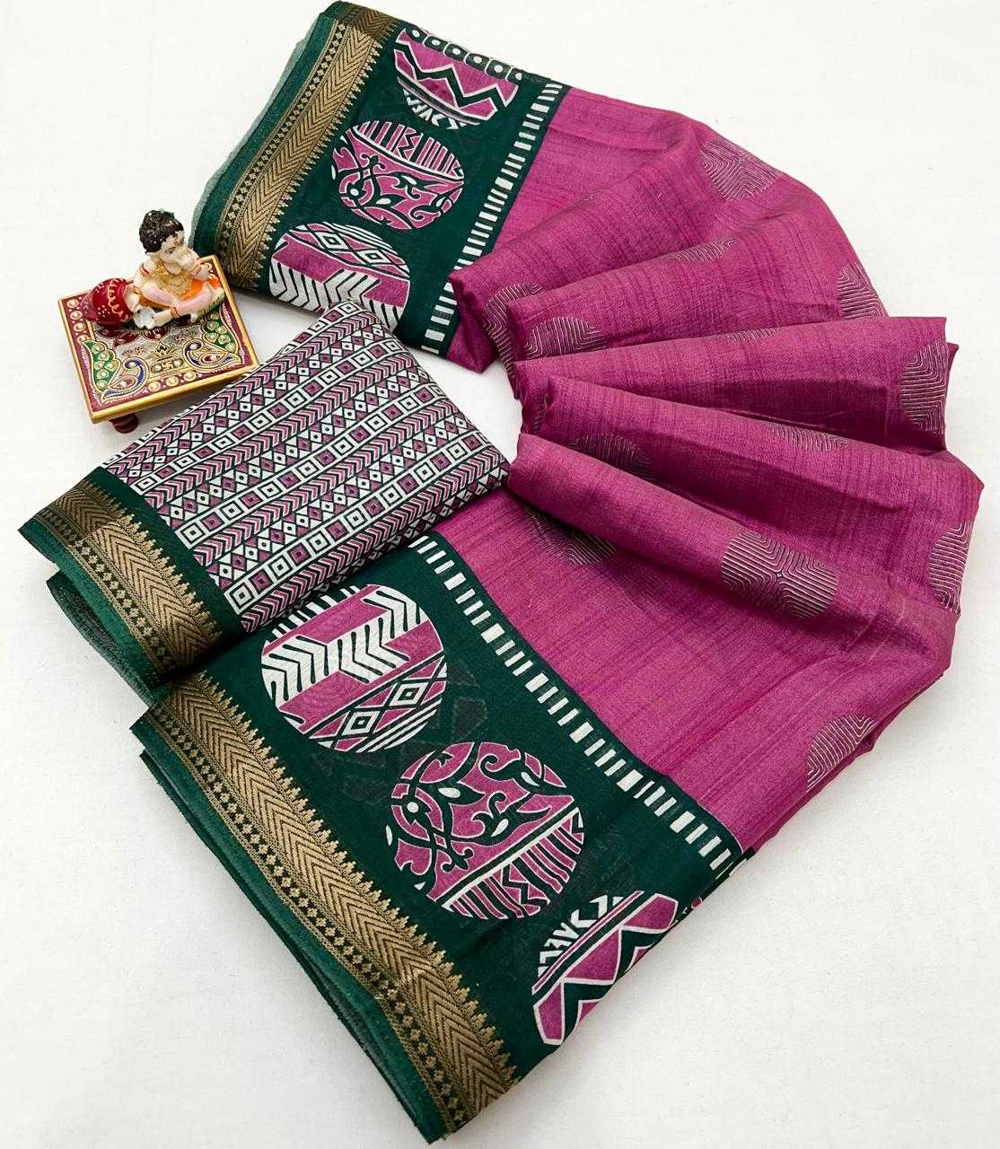 Ynf Cotton KESH263 SBI05 Sarees Diwali Collections Festive Collections Wholesale Viscose Saree Cotton Sarees Sarees With Blouse Manufacturer