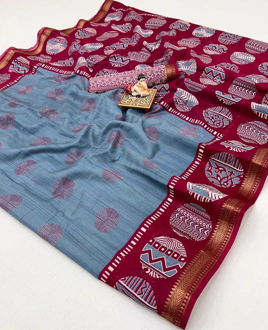 Ynf Cotton KESH263 SBI05 Sarees Diwali Collections Festive Collections Wholesale Viscose Saree Cotton Sarees Sarees With Blouse Manufacturer