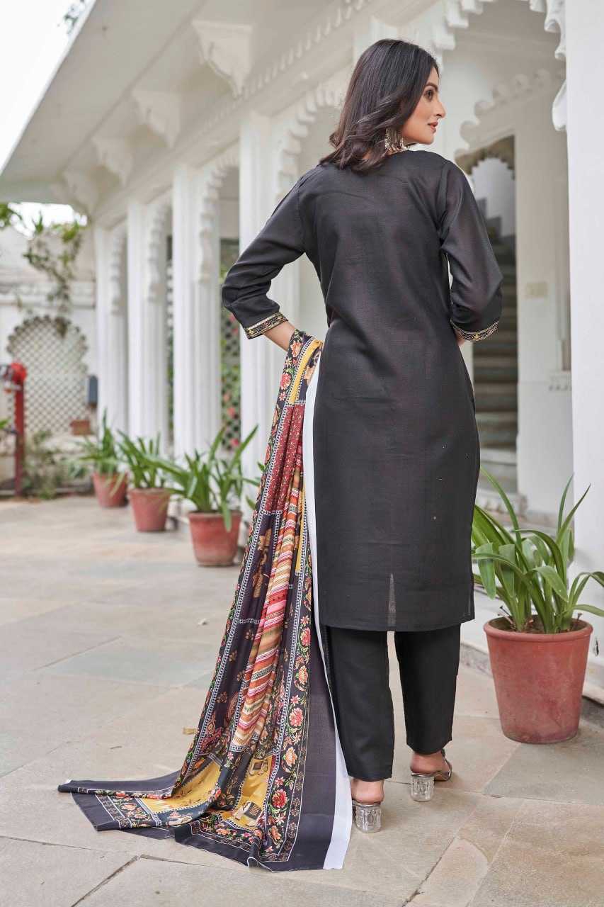 Ynf Cotton KESH268 730 Suits & Dresses Wholesale Printed Suits Designer Suits Black Salwar Suit Manufacturer