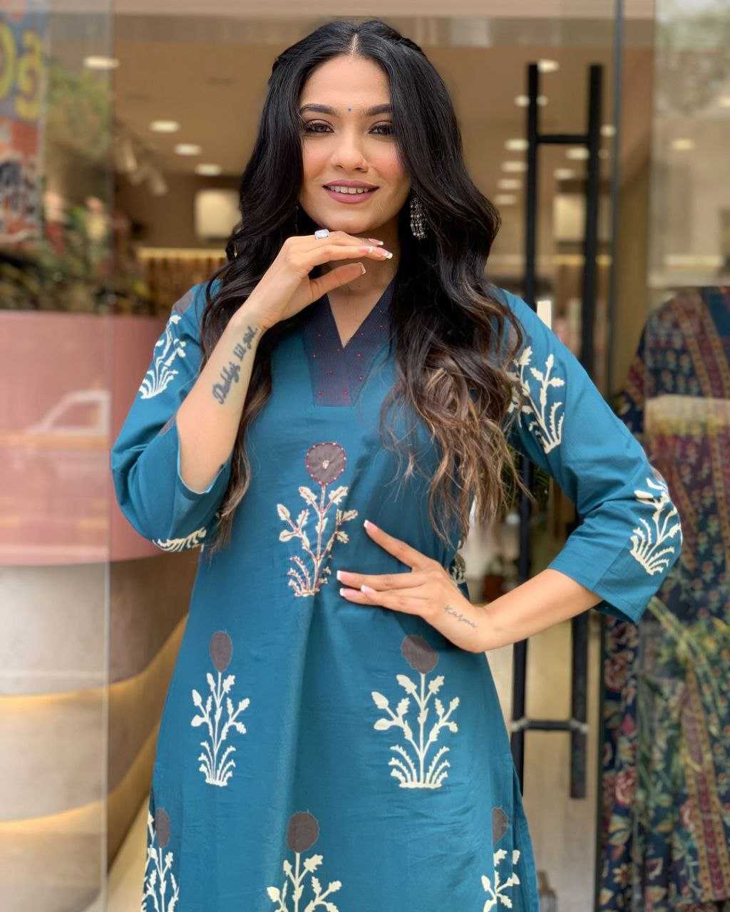 Ynf Cotton KESH352 KVD 29 Suits & Dresses Wholesale Ladies Suits Printed Suits Casual Dresses Manufacturer