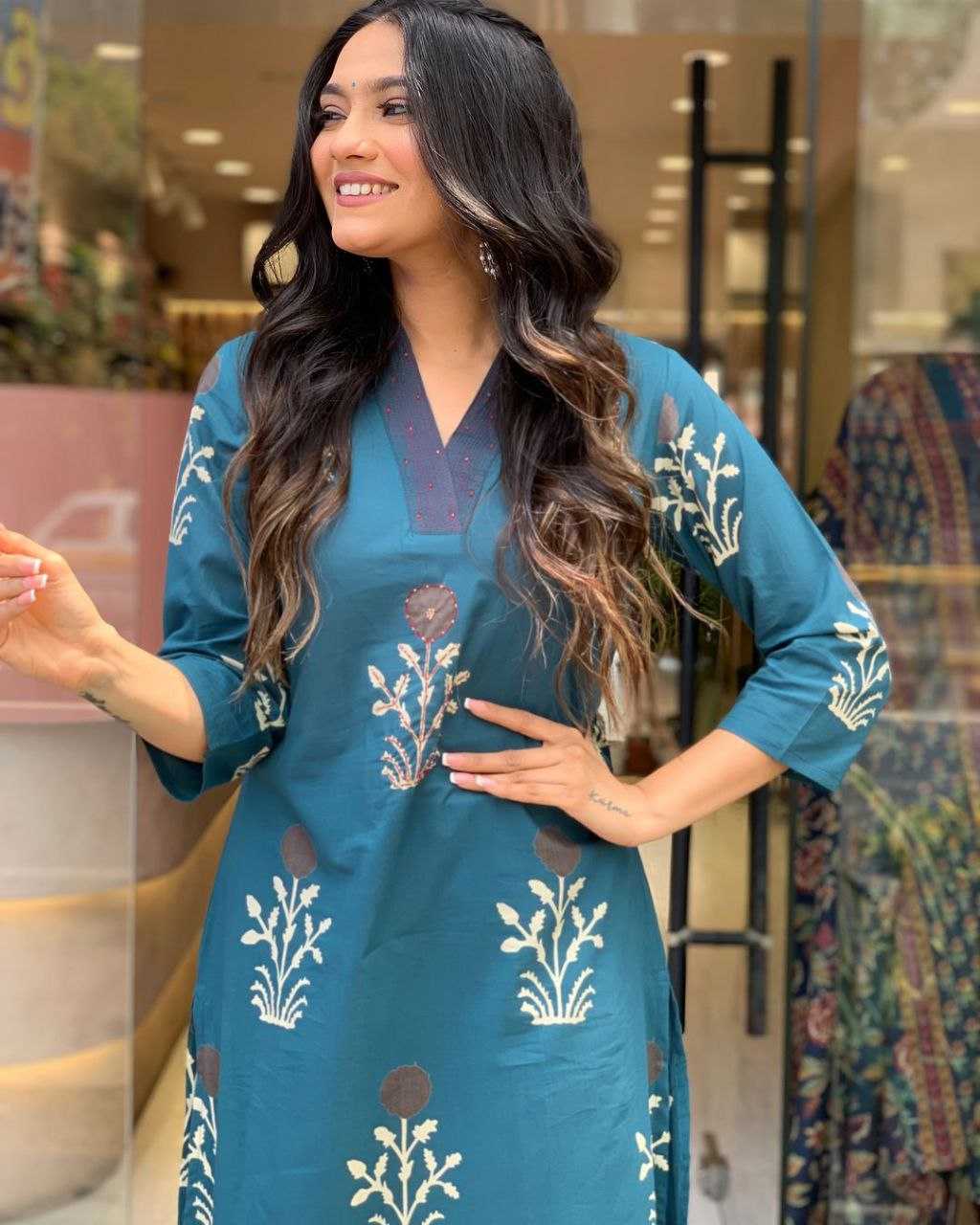 Ynf Cotton KESH352 KVD 29 Suits & Dresses Wholesale Ladies Suits Printed Suits Casual Dresses Manufacturer