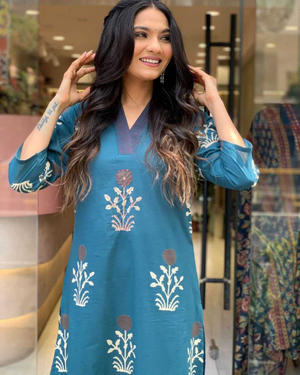 Ynf Cotton KESH352 KVD 29 Suits & Dresses Wholesale Ladies Suits Printed Suits Casual Dresses Manufacturer