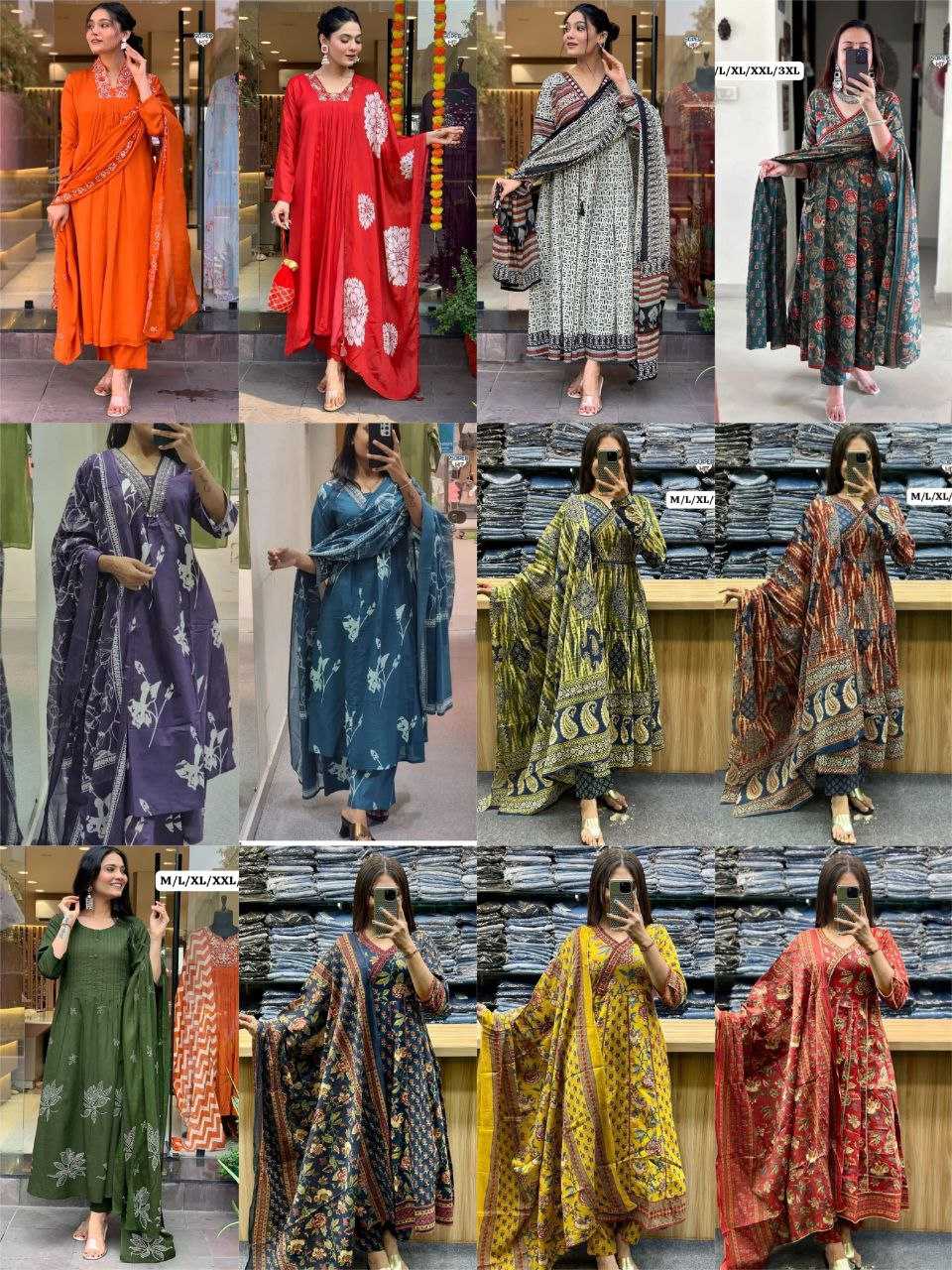 Ynf Cotton KESH354 GMR06 Suits & Dresses Wholesale Ladies Suits Anarkali Suits Designer Suits Manufacturer