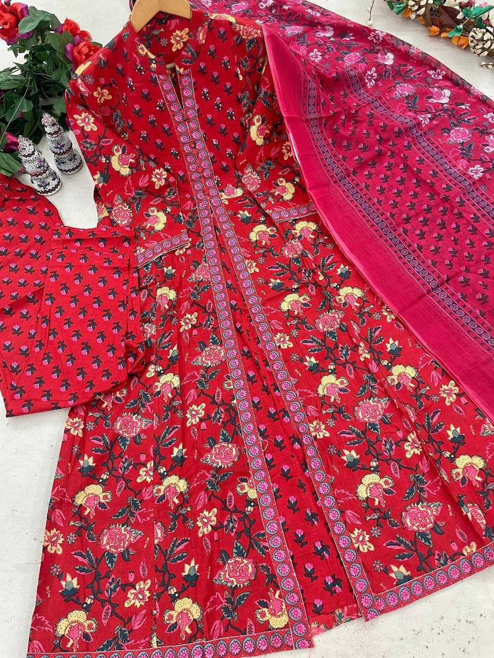 Ynf Cotton KESH354 GMR07 Suits & Dresses Wholesale Anarkali Suits Designer Suits Handwork Suits Manufacturer