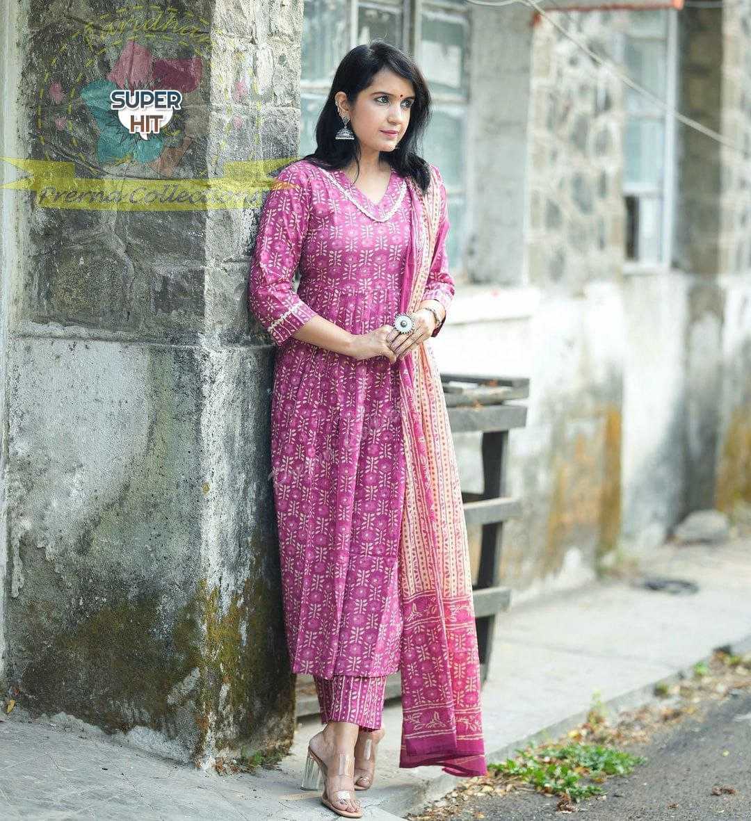 Ynf Cotton KESH354 GRM 02 Suits & Dresses Wholesale Ladies Suits Printed Suits Ladies Salwar Suits Manufacturer