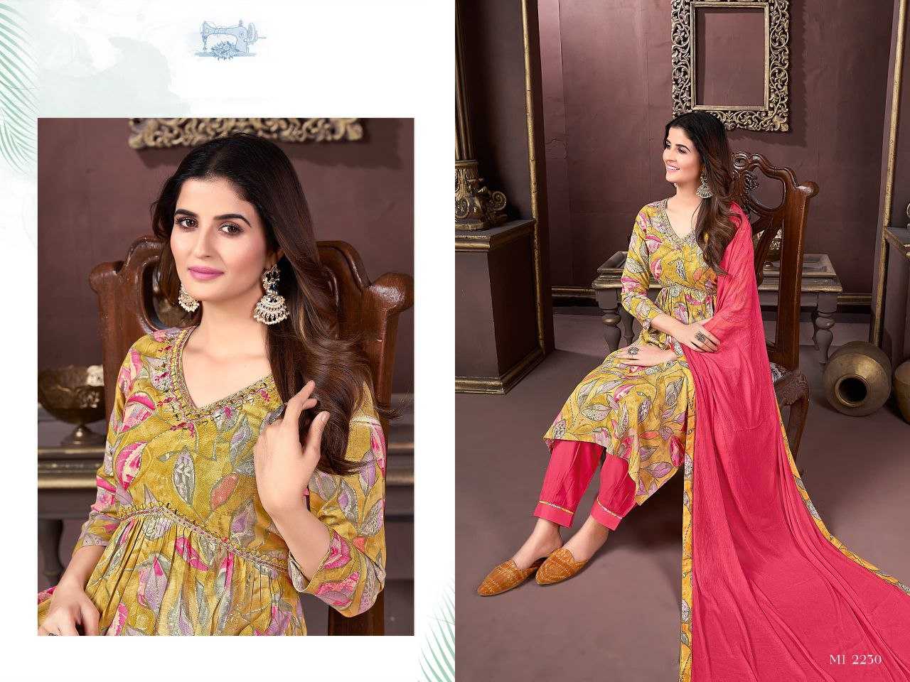 Ynf Cotton KESH354 GRM06 Suits & Dresses Wholesale Ladies Suits Alia Cut Suits Party wear suits Zari Work Suit Manufacturer