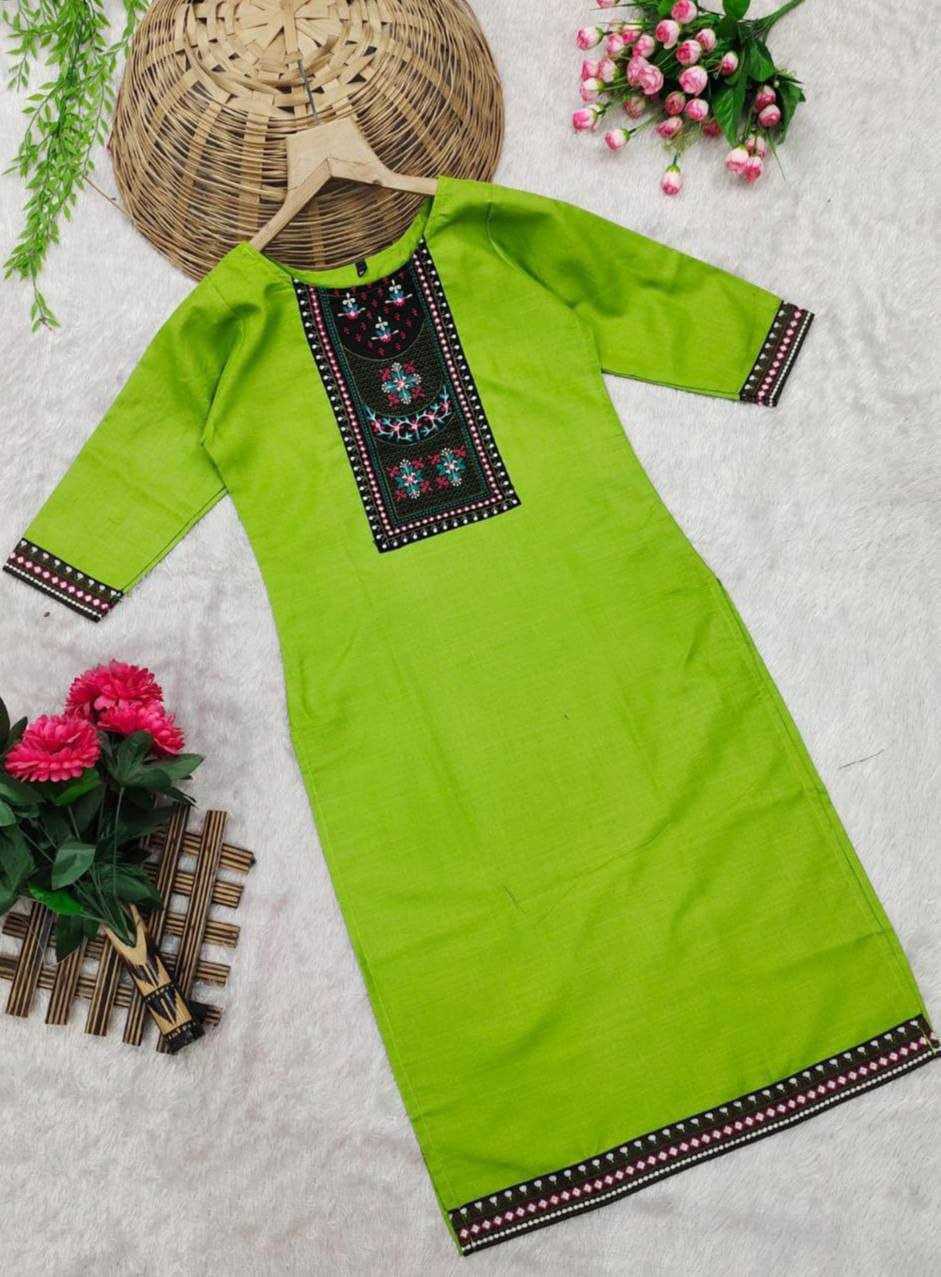 Ynf Cotton KESH358 SHE13 Kurti Diwali Collections Festive Collections Wholesale Casual Kurtis Cotton Kurtis Embroidered Kurtis Manufacturer