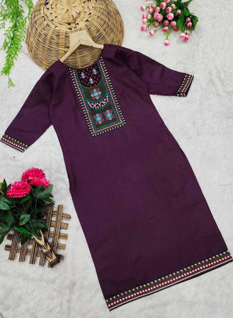 Ynf Cotton KESH358 SHE13 Kurti Diwali Collections Festive Collections Wholesale Casual Kurtis Cotton Kurtis Embroidered Kurtis Manufacturer