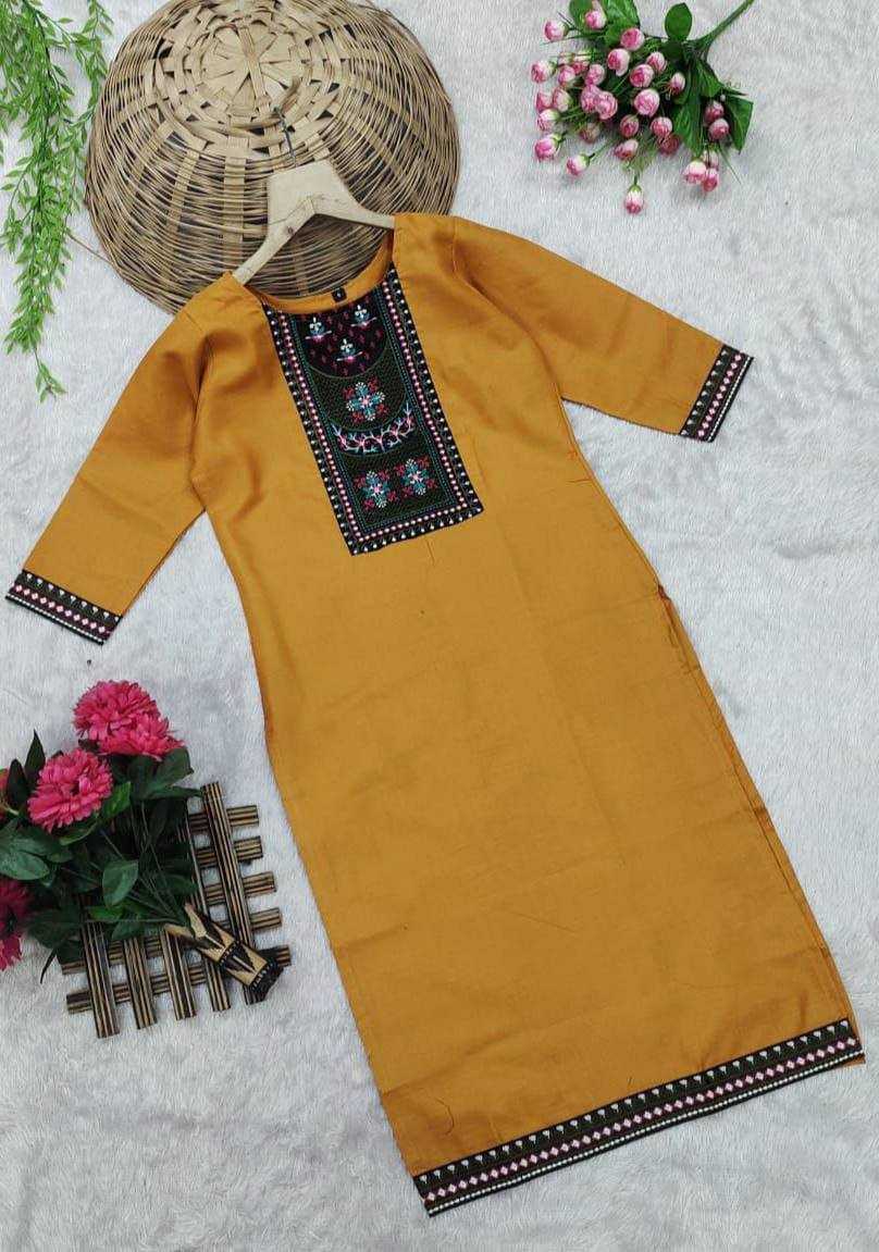 Ynf Cotton KESH358 SHE13 Kurti Diwali Collections Festive Collections Wholesale Casual Kurtis Cotton Kurtis Embroidered Kurtis Manufacturer