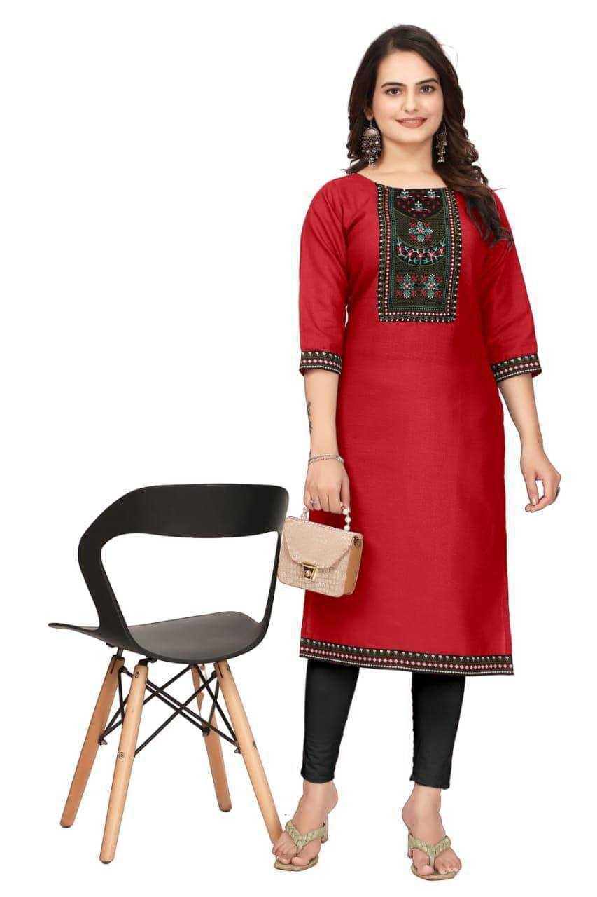 Ynf Cotton KESH358 SHE13 Kurti Diwali Collections Festive Collections Wholesale Casual Kurtis Cotton Kurtis Embroidered Kurtis Manufacturer