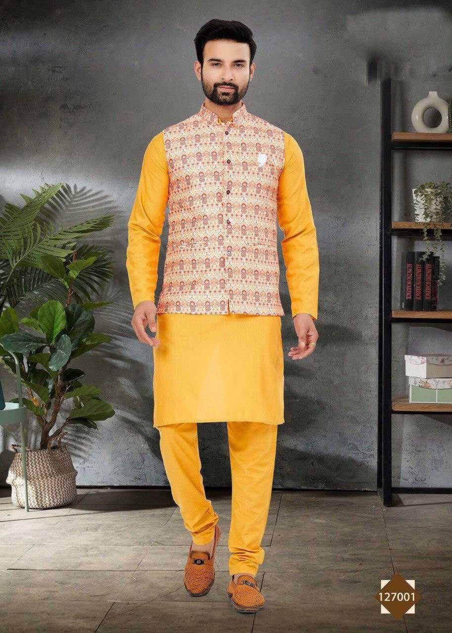 Ynf Cotton KESH358 Wedding Collection Vol 127 Mens Wear Diwali Collections Wedding Collections Wholesale Mens Kurtas Men Kurta Pajama Wedding Outfits Manufacturer