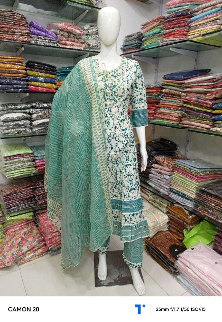 Ynf Cotton KESH418 Z-528 Suits & Dresses Wholesale Ladies Suits Dresses Cotton Suits Manufacturer