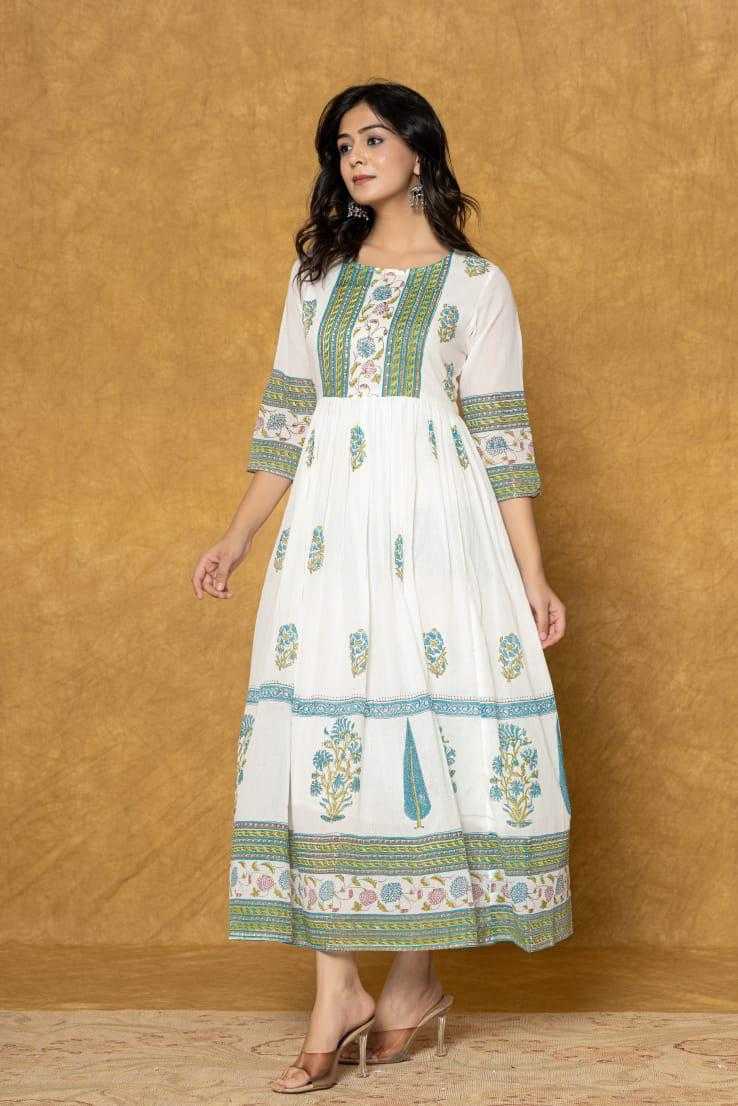 Ynf Cotton KESH443 Long flair gown Setwise Collections Wholesale Gowns Catalogs Manufacturer