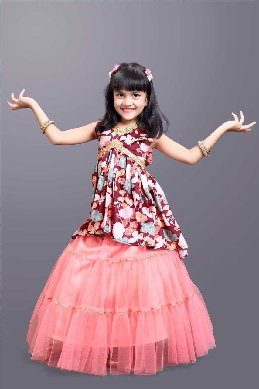 Ynf Cotton KESH461 71 Kids Wear Wedding Collections Festive Collections Wholesale Kids Lehenga Girls Kurti Kids Wedding Outfits Manufacturer