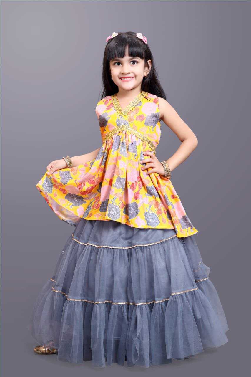 Ynf Cotton KESH461 71 Kids Wear Wedding Collections Festive Collections Wholesale Kids Lehenga Girls Kurti Kids Wedding Outfits Manufacturer