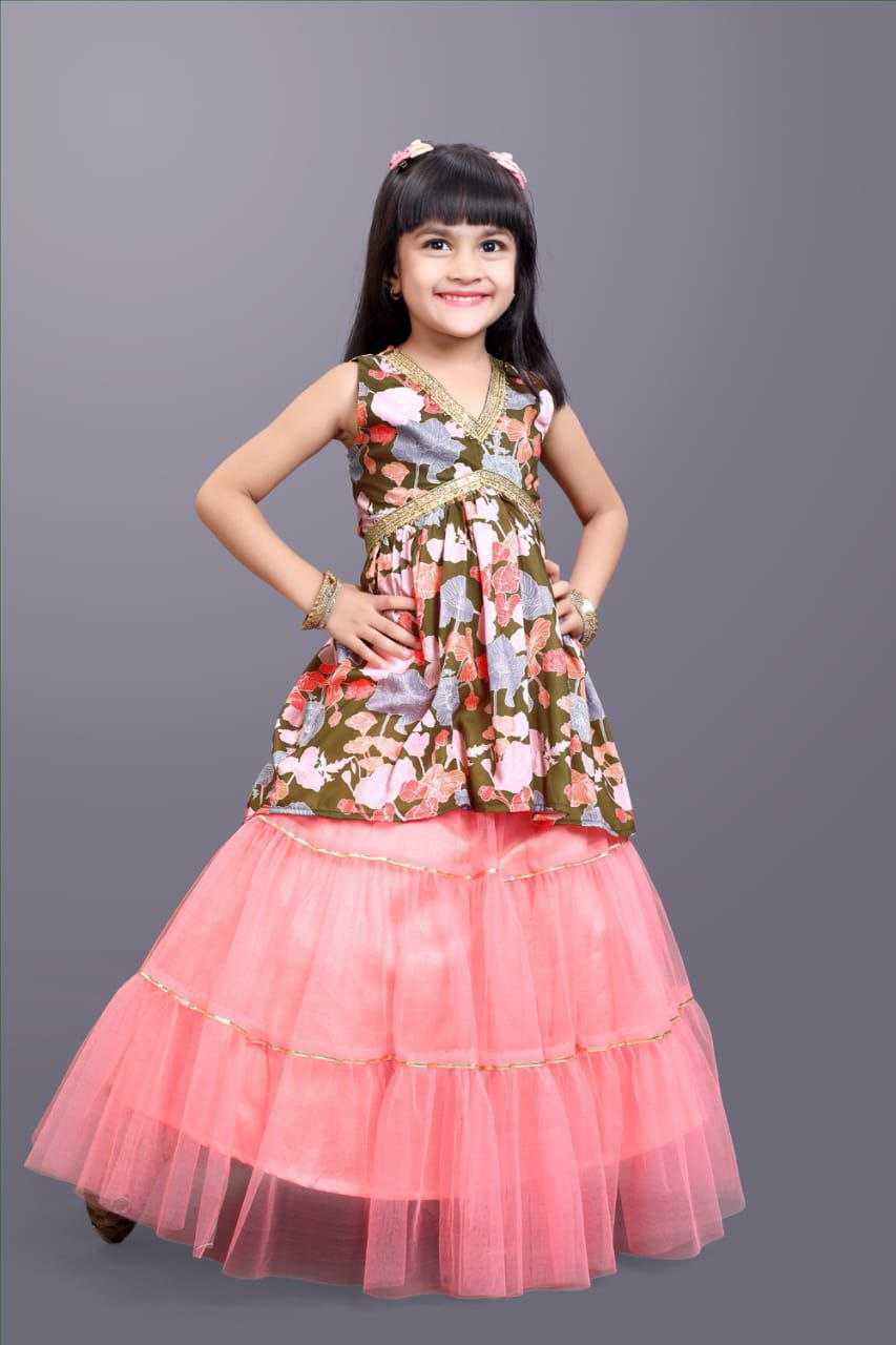 Ynf Cotton KESH461 71 Kids Wear Wedding Collections Festive Collections Wholesale Kids Lehenga Girls Kurti Kids Wedding Outfits Manufacturer