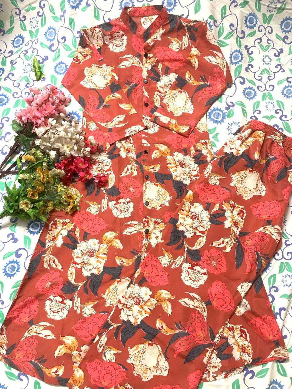 Ynf Cotton KESH468 006 Suits & Dresses Wedding Collections Festive Collections Wholesale Printed Suits Cotton Suits Palazzo Suit Manufacturer