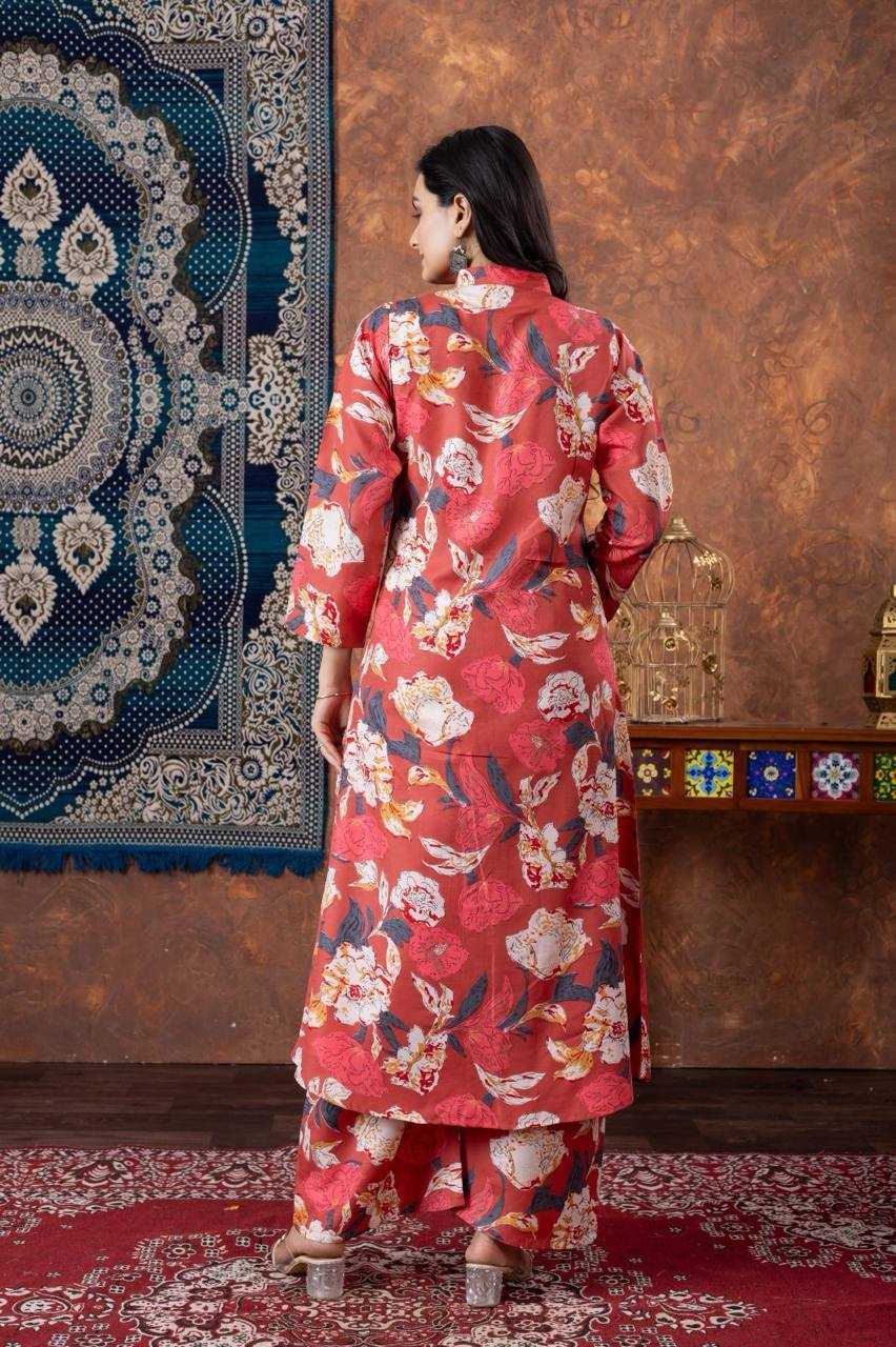 Ynf Cotton KESH468 006 Suits & Dresses Wedding Collections Festive Collections Wholesale Printed Suits Cotton Suits Palazzo Suit Manufacturer