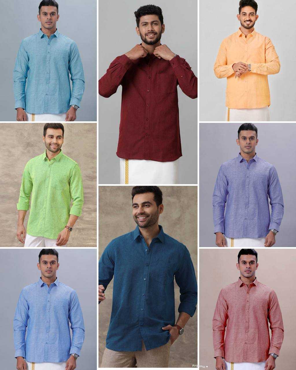 Ynf Cotton RIN125 INL01 Mens Wear Diwali Collections Festive Collections Wholesale Casual Wear Men Full Sleeves Shirts Men Plain Shirts Manufacturer