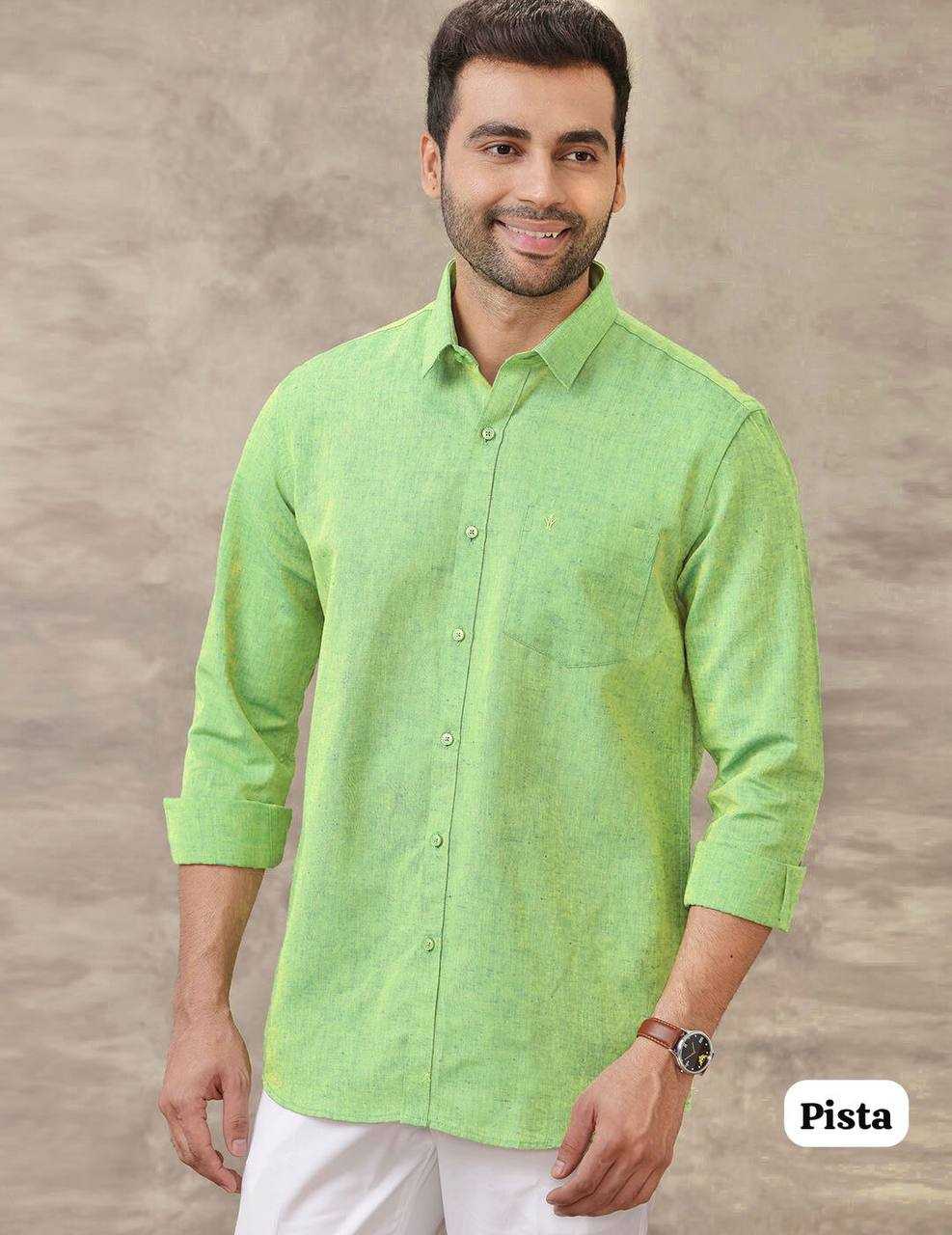 Ynf Cotton RIN125 INL01 Mens Wear Diwali Collections Festive Collections Wholesale Casual Wear Men Full Sleeves Shirts Men Plain Shirts Manufacturer