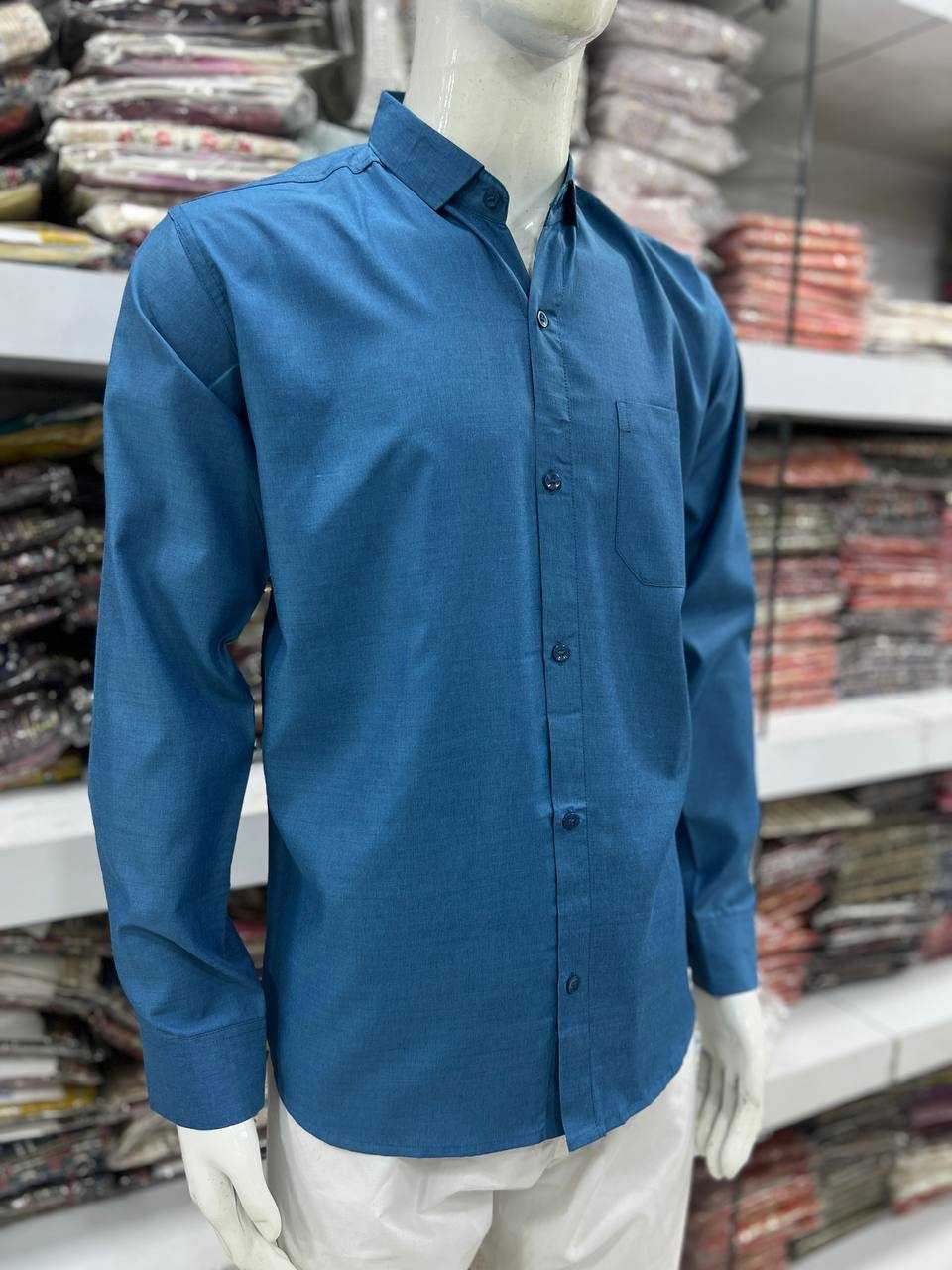 Ynf Cotton RIN125 INL01 Mens Wear Diwali Collections Festive Collections Wholesale Casual Wear Men Full Sleeves Shirts Men Plain Shirts Manufacturer