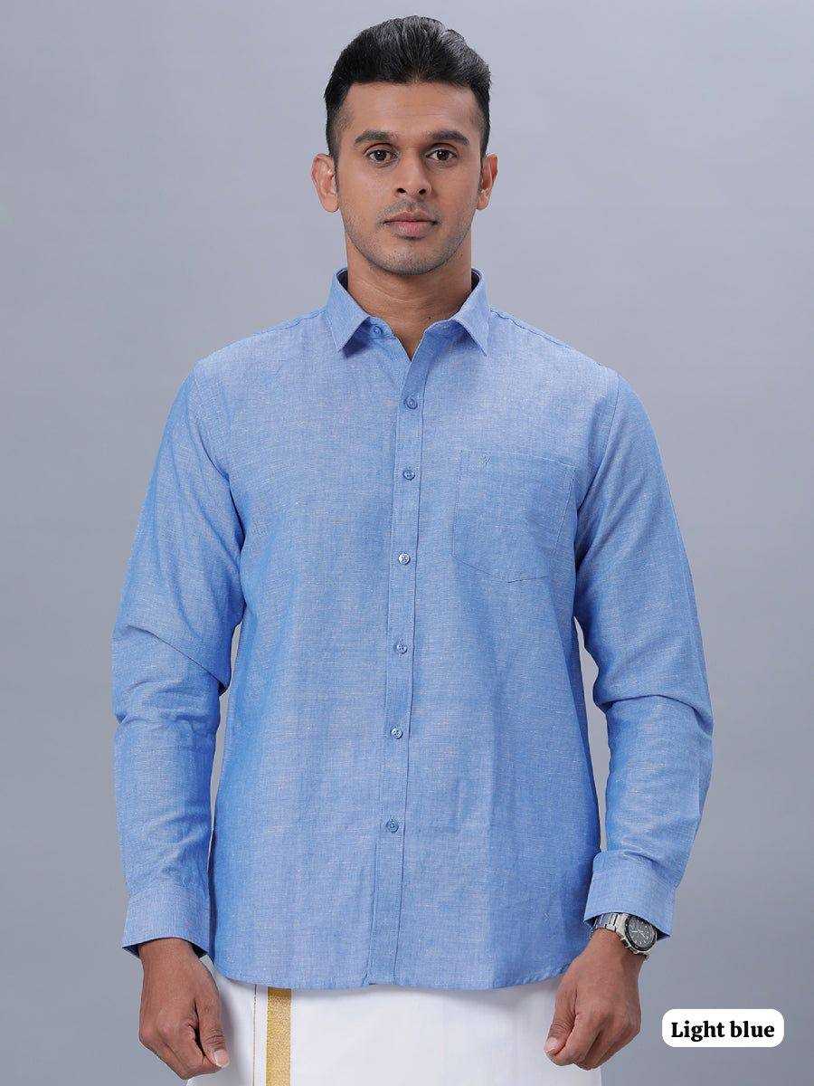 Ynf Cotton RIN125 INL01 Mens Wear Diwali Collections Festive Collections Wholesale Casual Wear Men Full Sleeves Shirts Men Plain Shirts Manufacturer