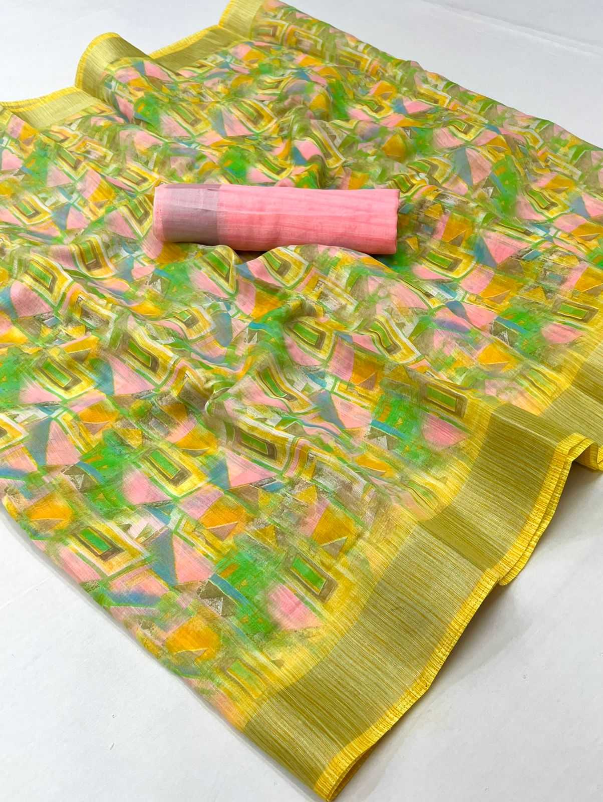 Ynf Cotton RIN198 RAA03 Sarees Wholesale Ladies Sarees Plain Sarees Cotton Sarees Manufacturer