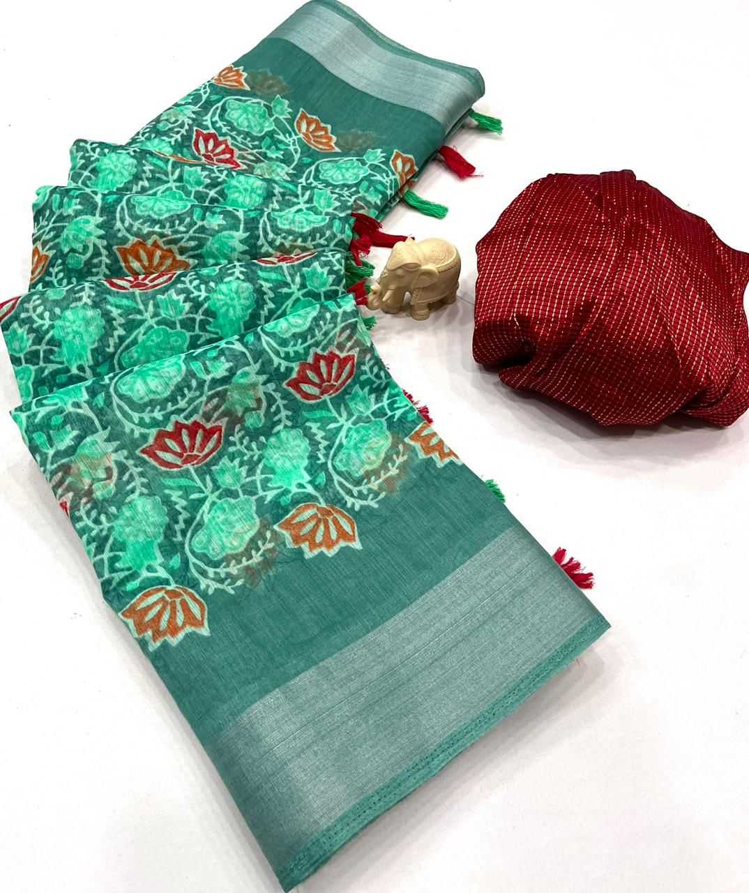 Ynf Cotton RIN198 RAA03 Sarees Wholesale Ladies Sarees Plain Sarees Cotton Sarees Manufacturer