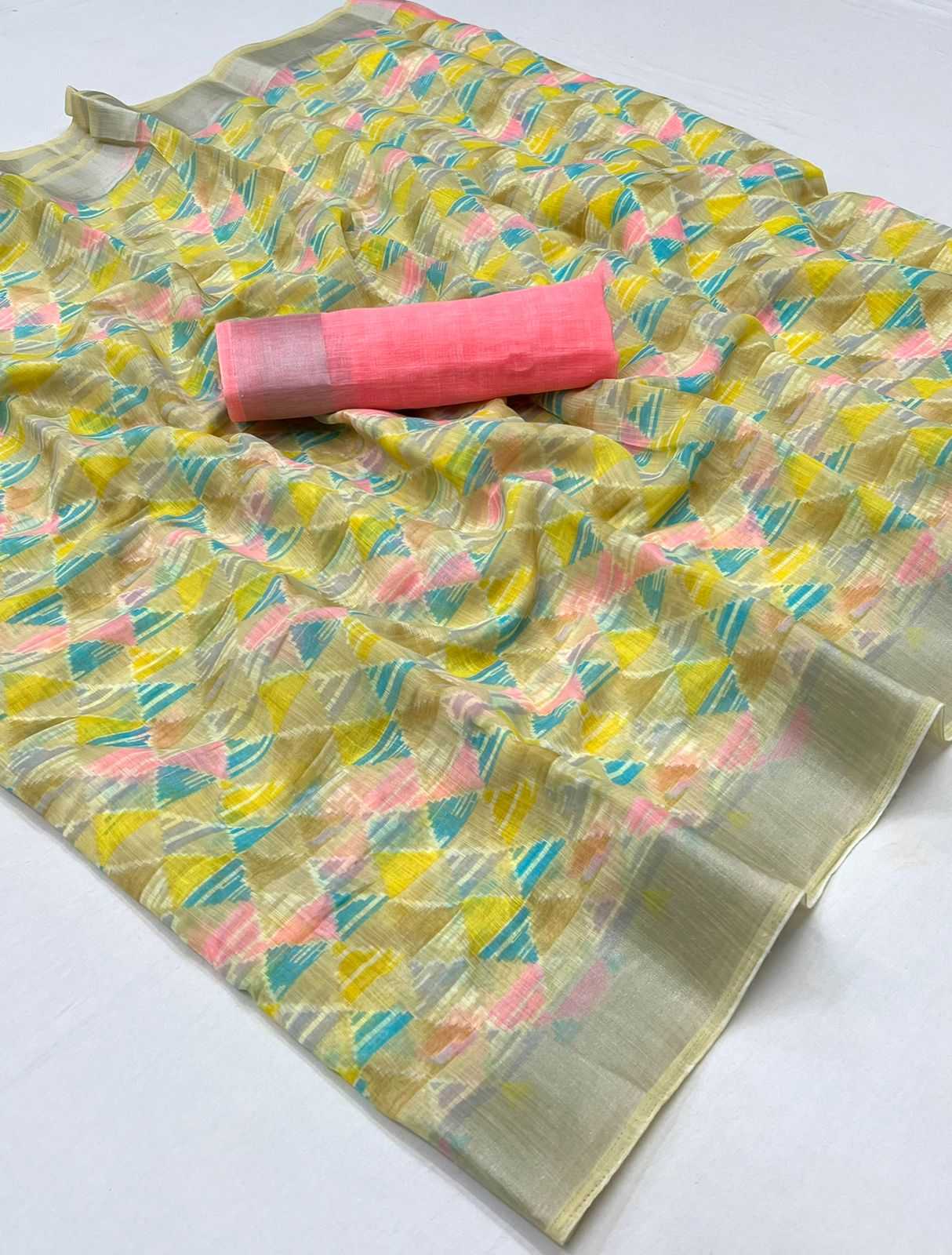 Ynf Cotton RIN198 RAA03 Sarees Wholesale Ladies Sarees Plain Sarees Cotton Sarees Manufacturer