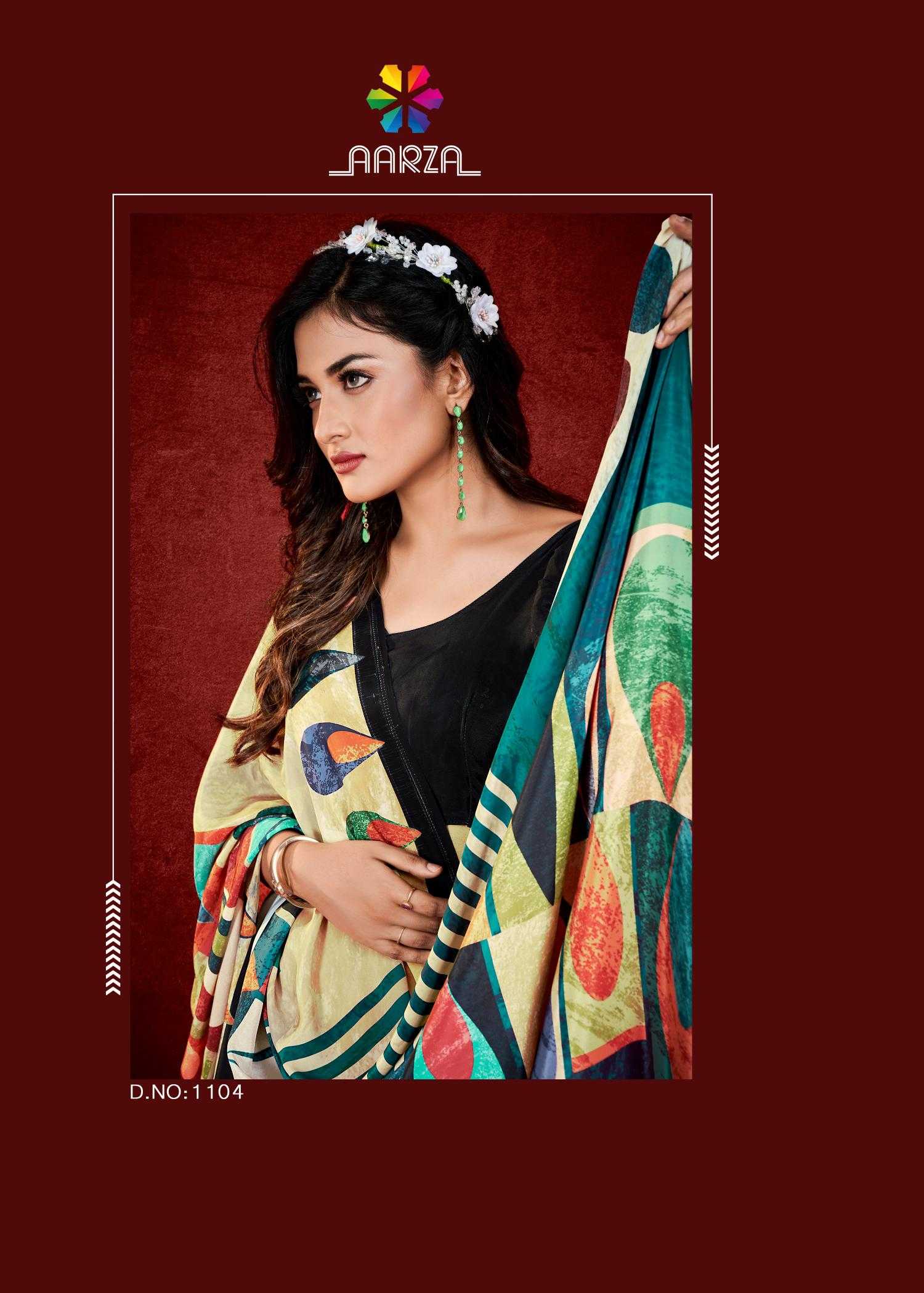 Ynf Crepe KESH113 Espana Sarees Wholesale Designer Sarees Printed Sarees Crape Satin Sarees Manufacturer